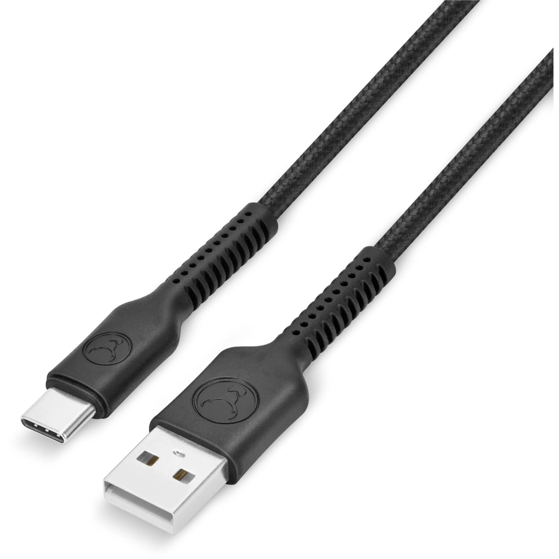 Bonelk Long-Life Easy-Grip USB-A to USB-C 60W Cable (2m) [Black] - Image 3