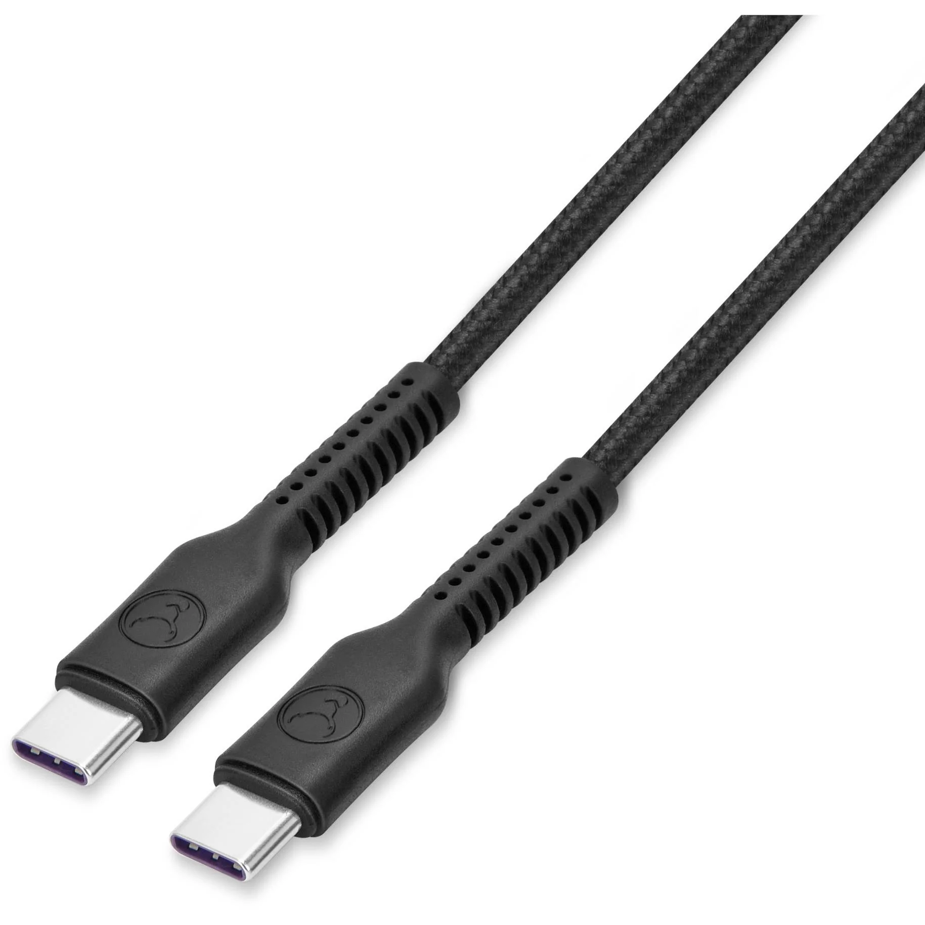 Bonelk Long-Life Easy-Grip USB-C to USB-C 1.5m Cable (Black) - Image 3