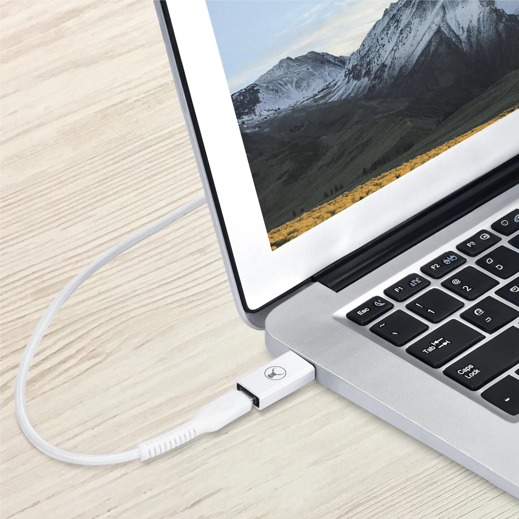 Bonelk USB-A TO USB-C 3.0 Adapter (White) - Image 6