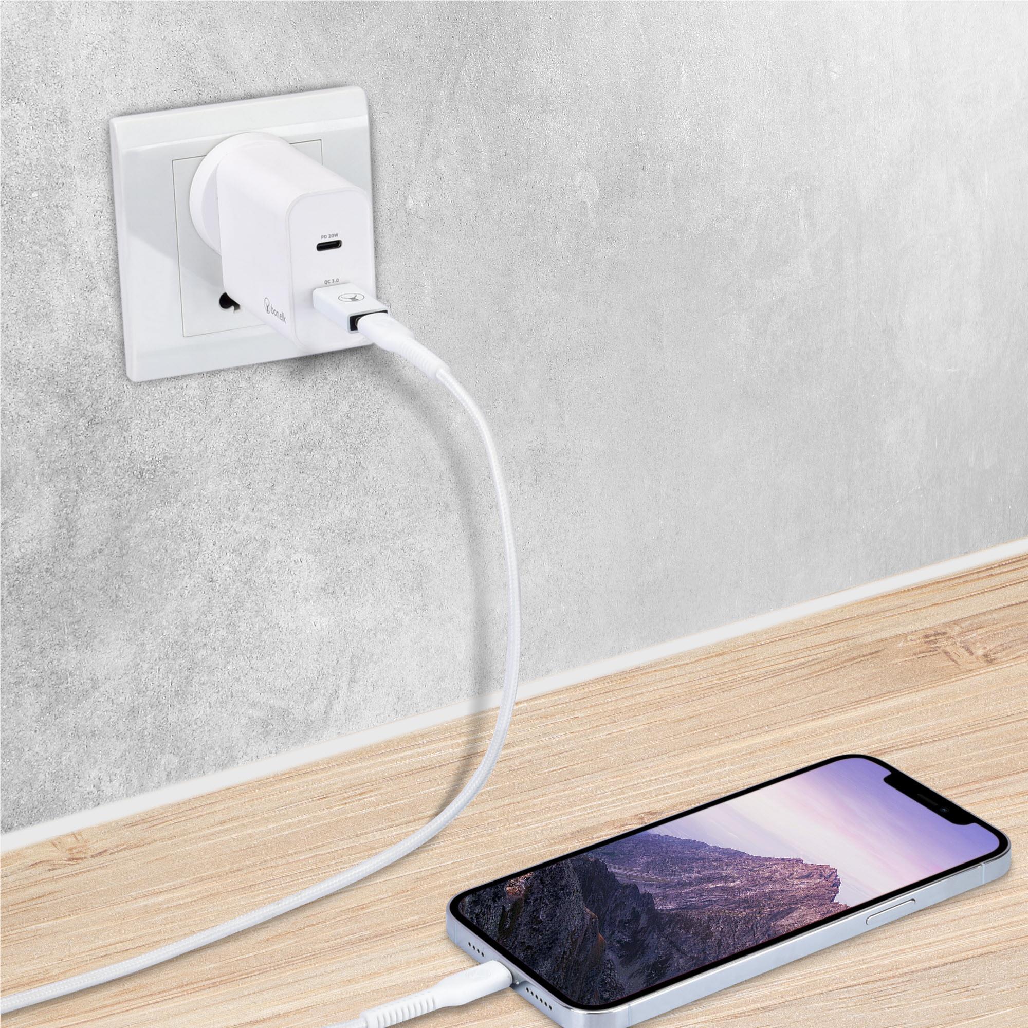 Bonelk USB-A TO USB-C 3.0 Adapter (White) - Image 7