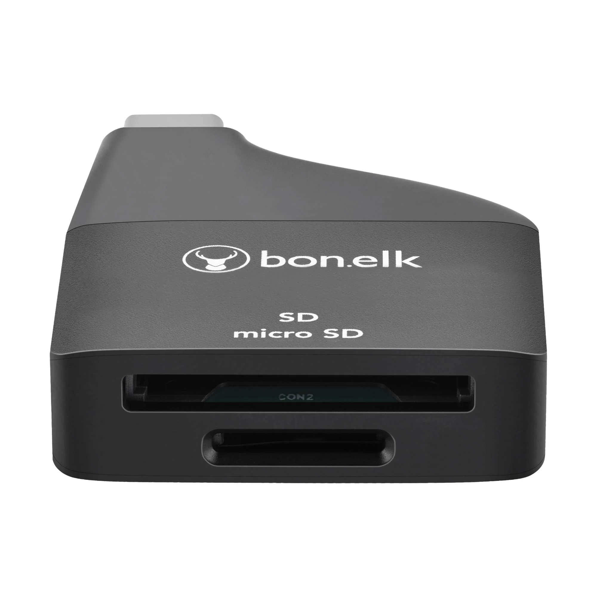 Bonelk USB-C to microSD/SD Card Reader (Black) - Image 4