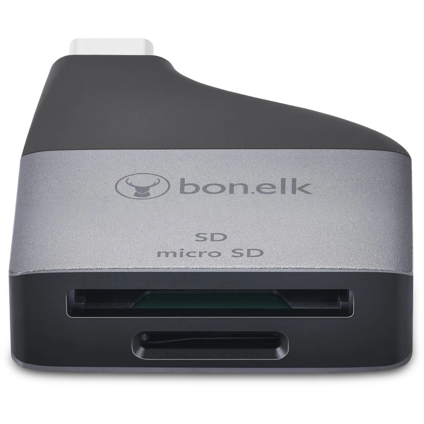 Bonelk USB-C to microSD/SD Card Reader (Grey) - Image 4