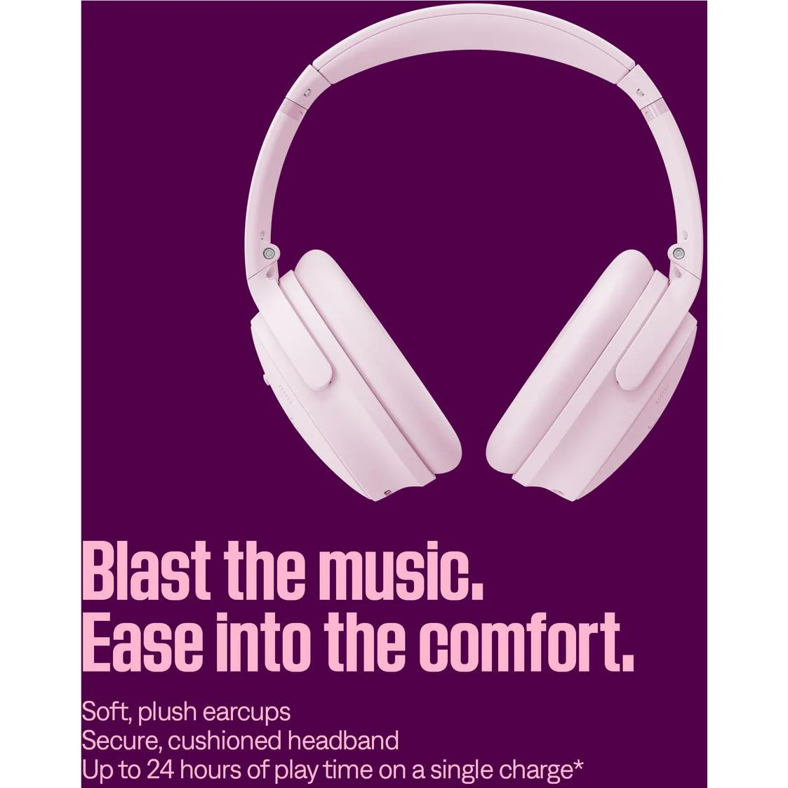 Bose QuietComfort Noise Cancelling Headphones (Petal Pink) - Image 2