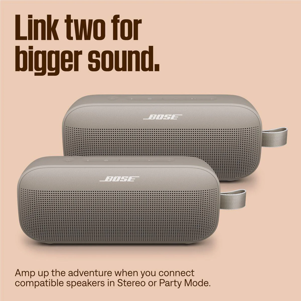 Bose SoundLink Flex Portable Speaker 2nd Gen (Sandstone) - Image 8