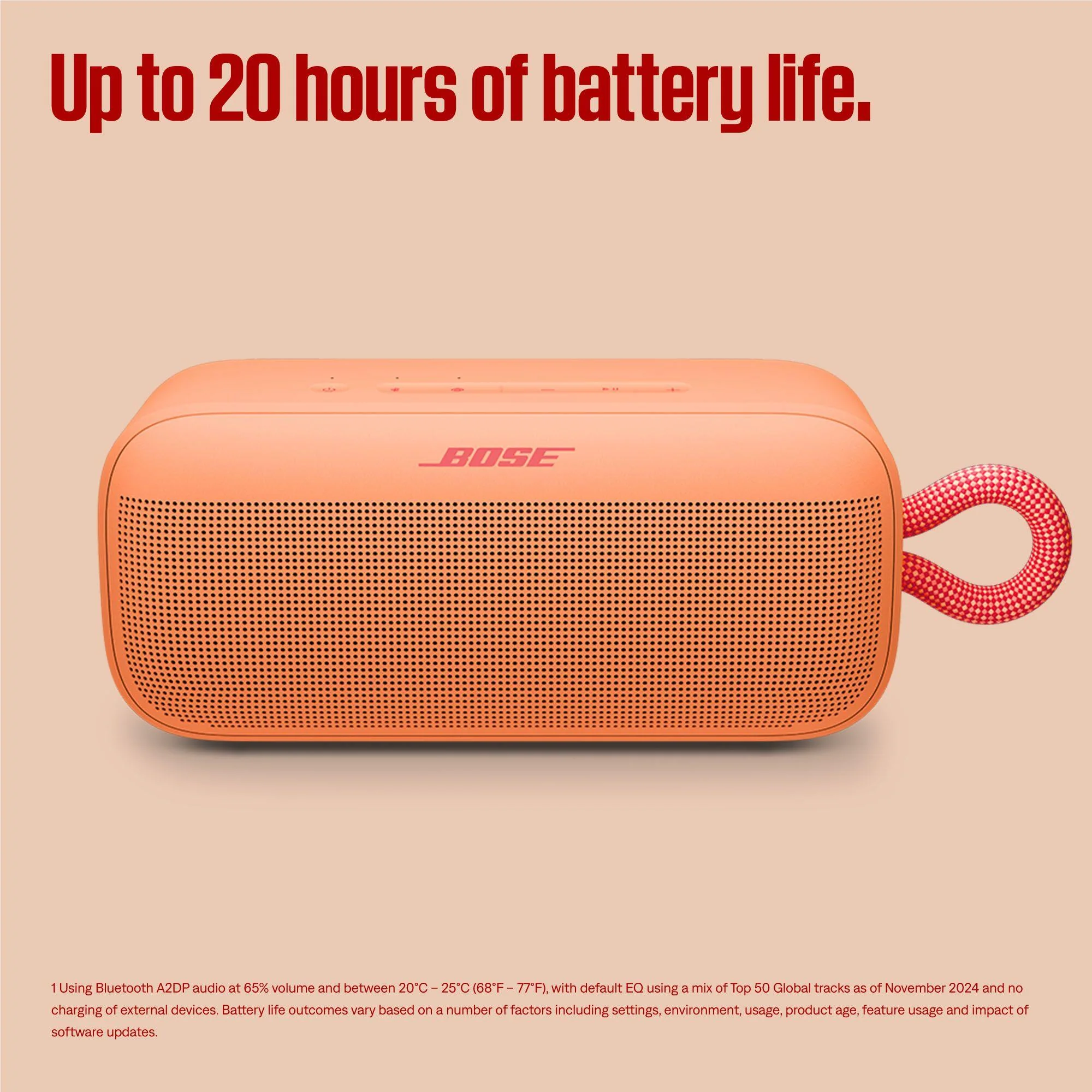 Bose SoundLink Plus Portable Speaker (Sunset Peach) - Image 6