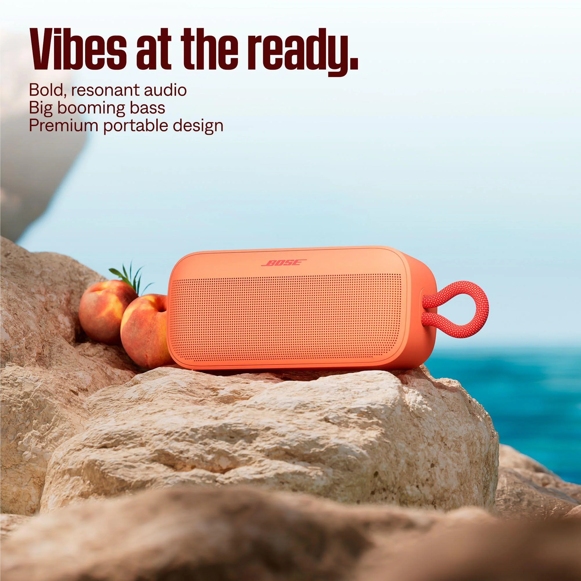 Bose SoundLink Plus Portable Speaker (Sunset Peach) - Image 8