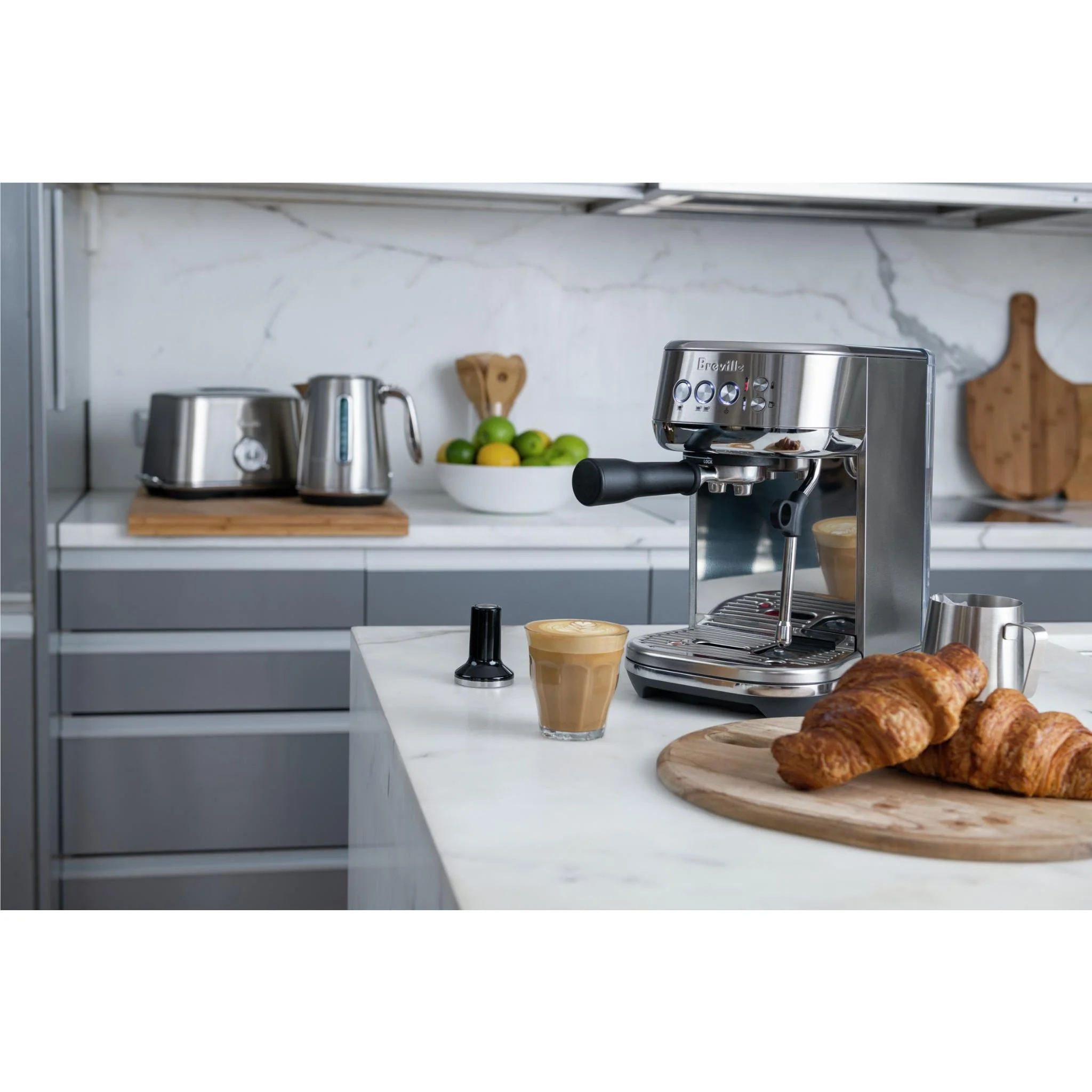 Breville Bambino Plus Espresso Coffee Machine (Black Truffle) - Image 3