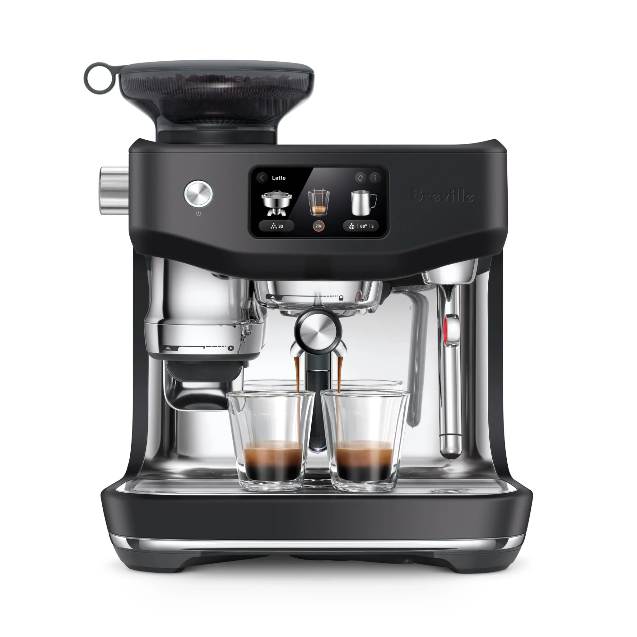 Breville The Oracle Jet Manual Coffee Machine (Black Truffle) - Image 2
