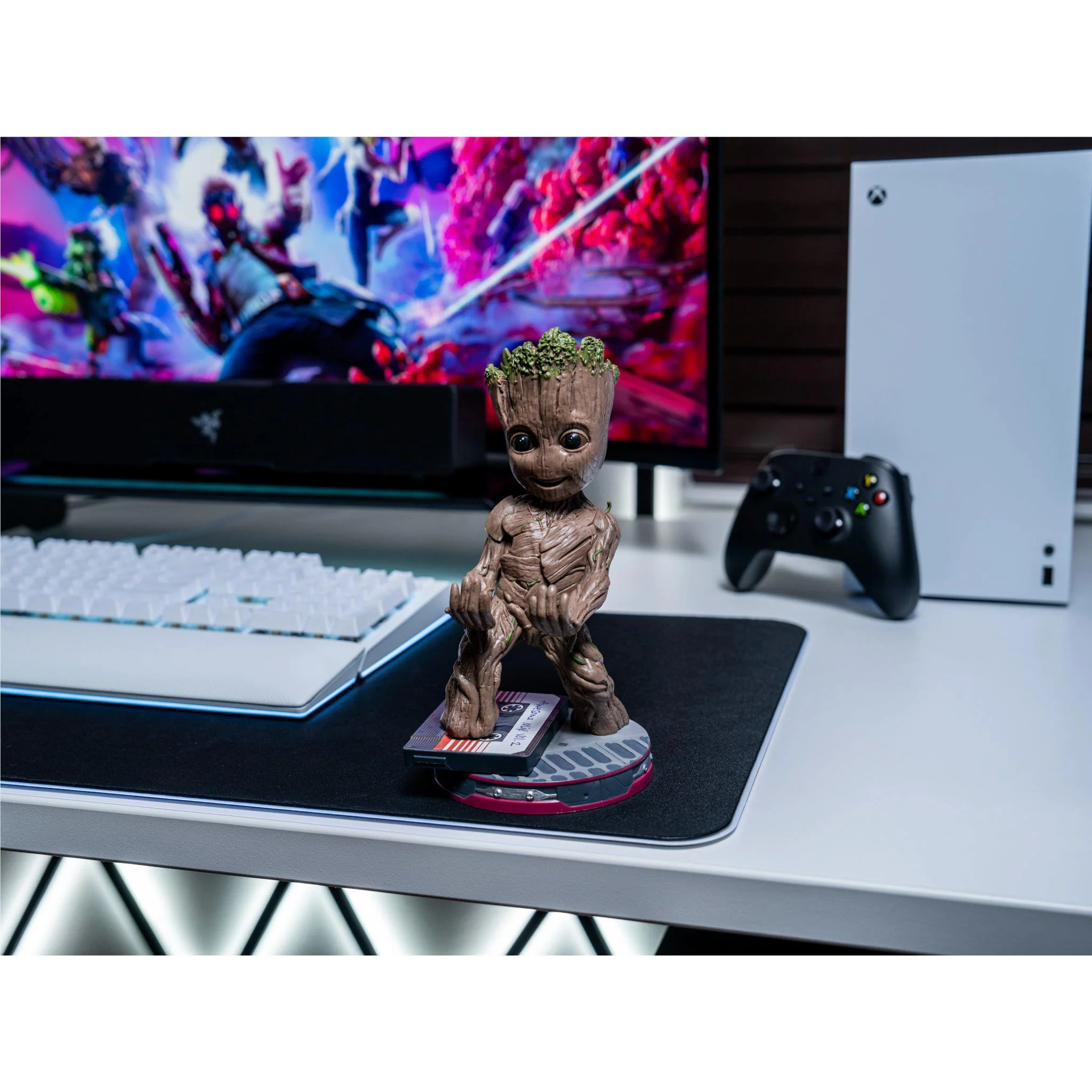 Cable Guys Controller/Phone Holder (Smiley Toddler Groot) - Image 7