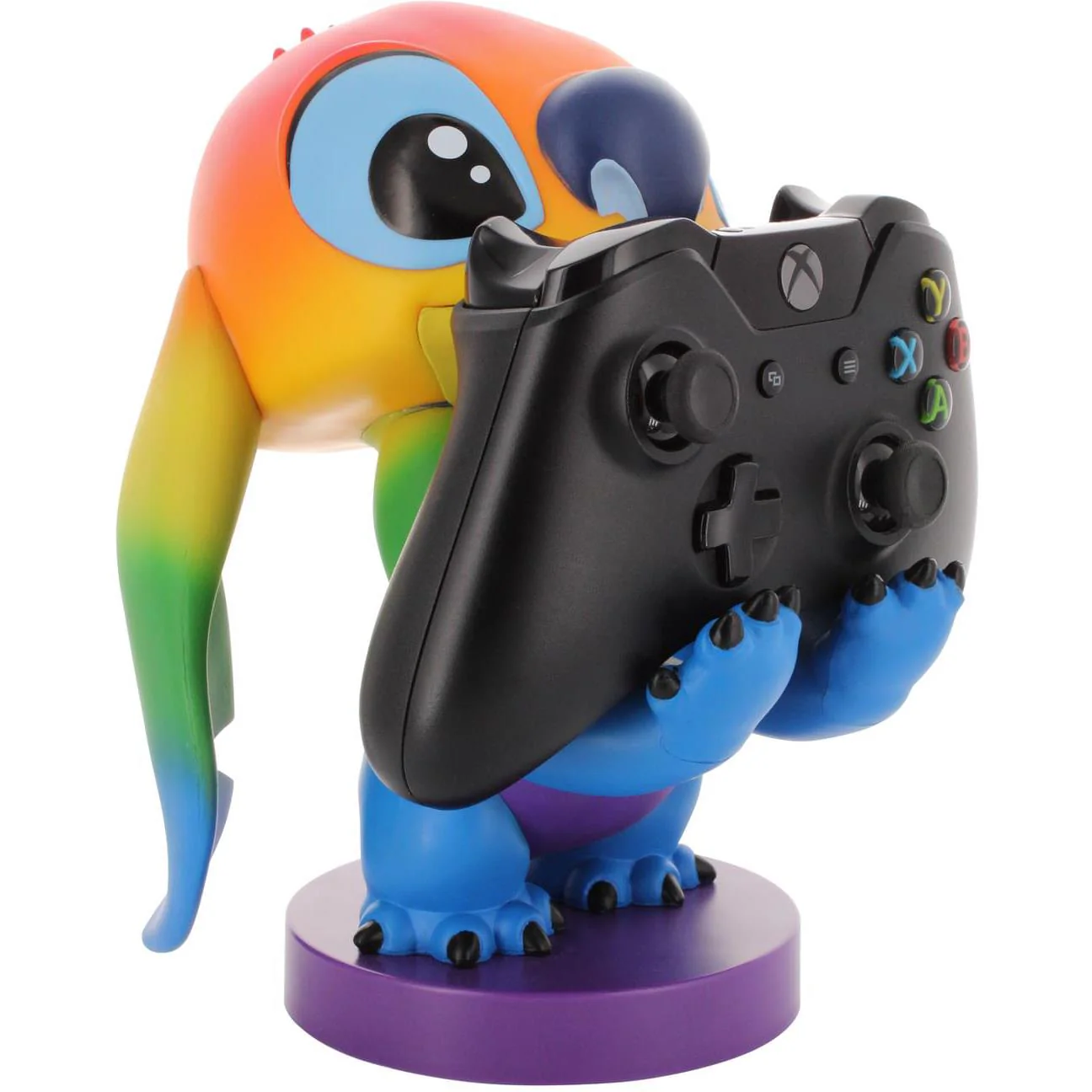 Cable Guys Controller/Phone Holder (Stitch - Rainbow) - Image 2