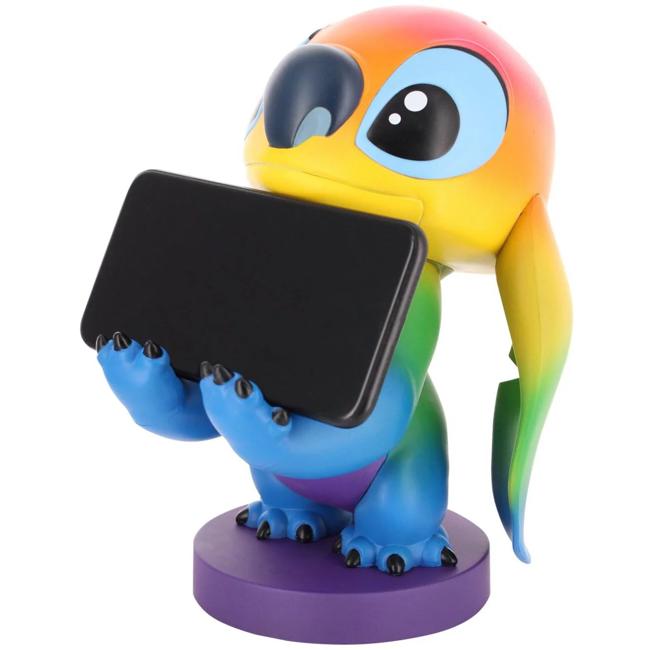 Cable Guys Controller/Phone Holder (Stitch - Rainbow) - Image 3