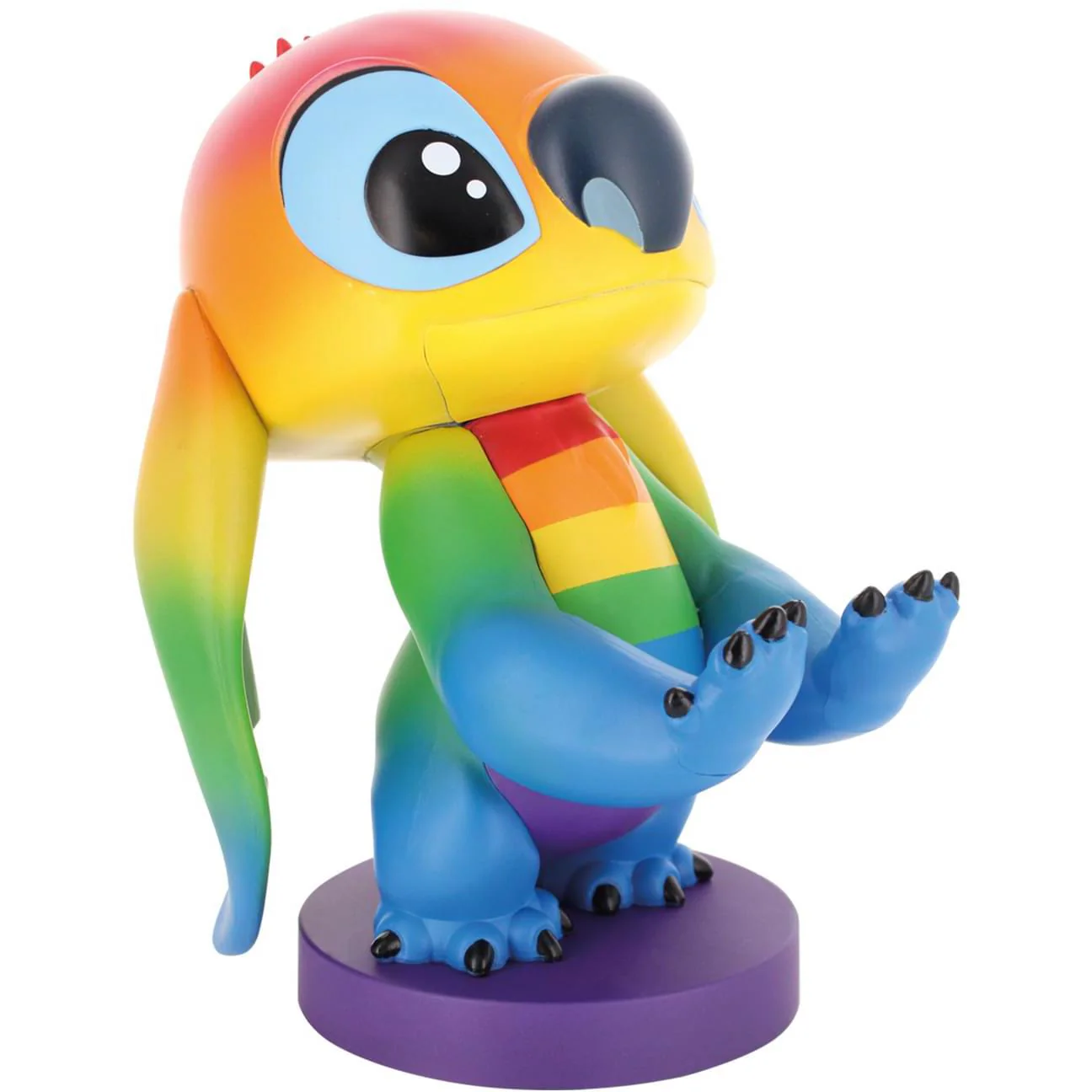 Cable Guys Controller/Phone Holder (Stitch - Rainbow) - Image 5