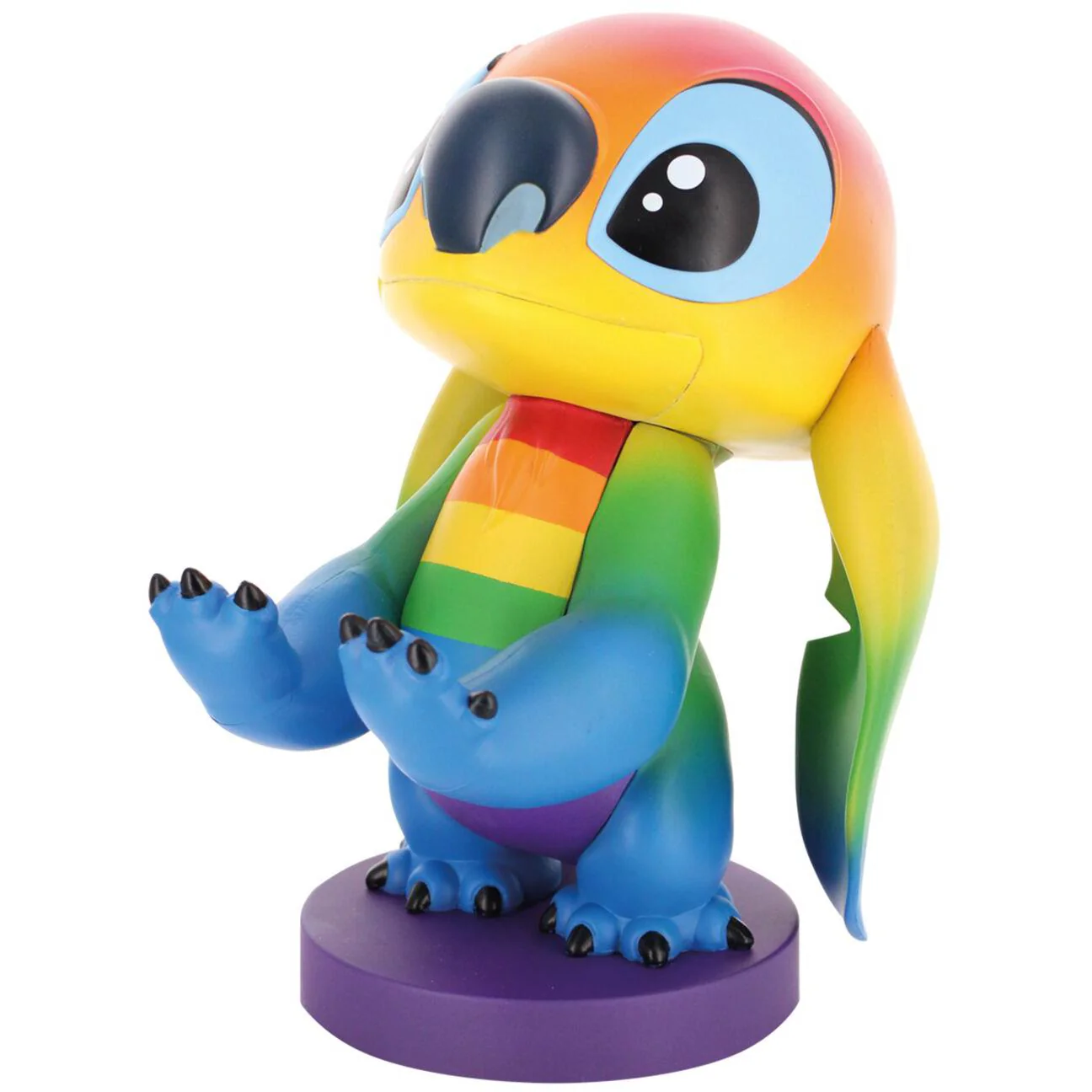 Cable Guys Controller/Phone Holder (Stitch - Rainbow) - Image 7