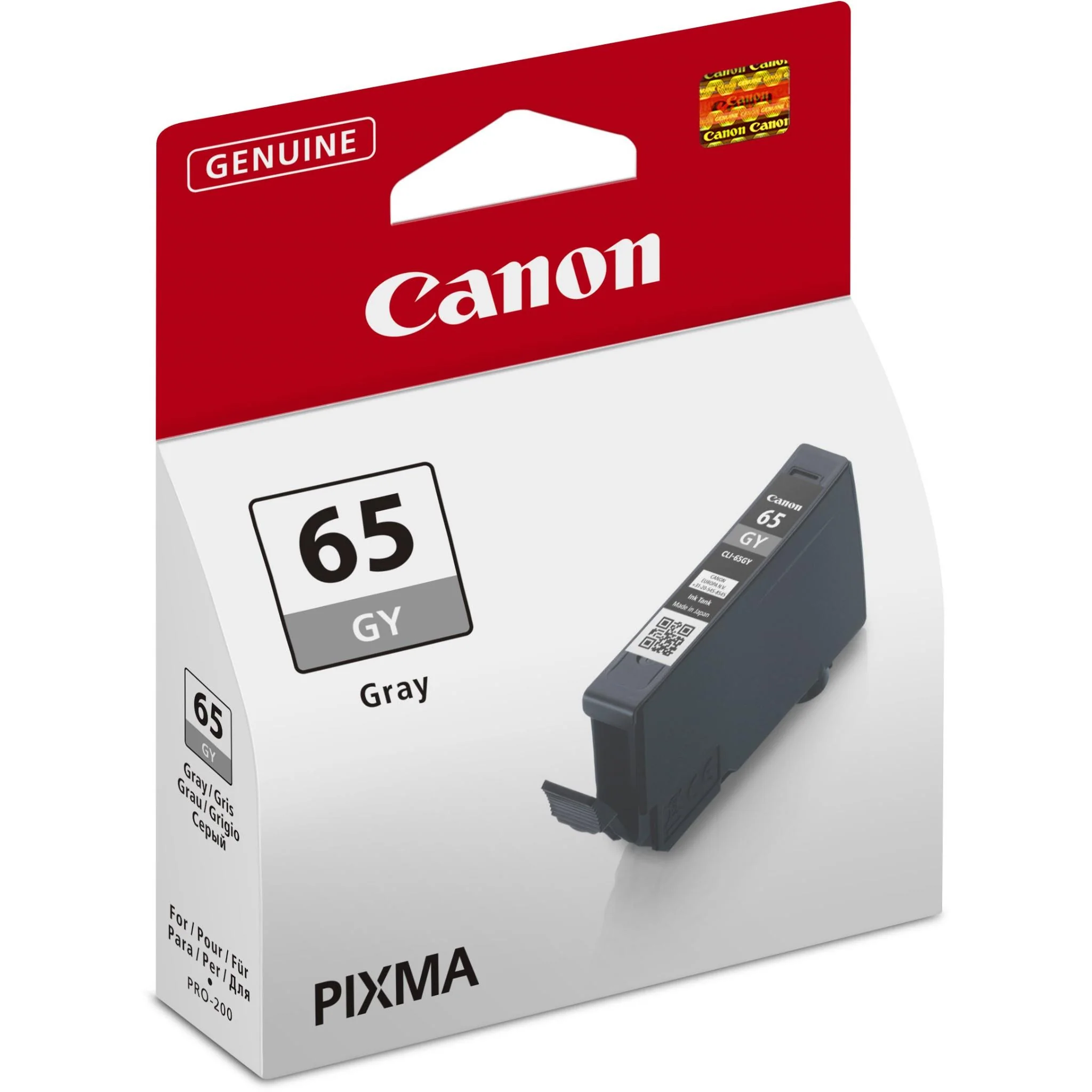 Canon CLI-65GY Ink Cartridge (Grey) - Image 2