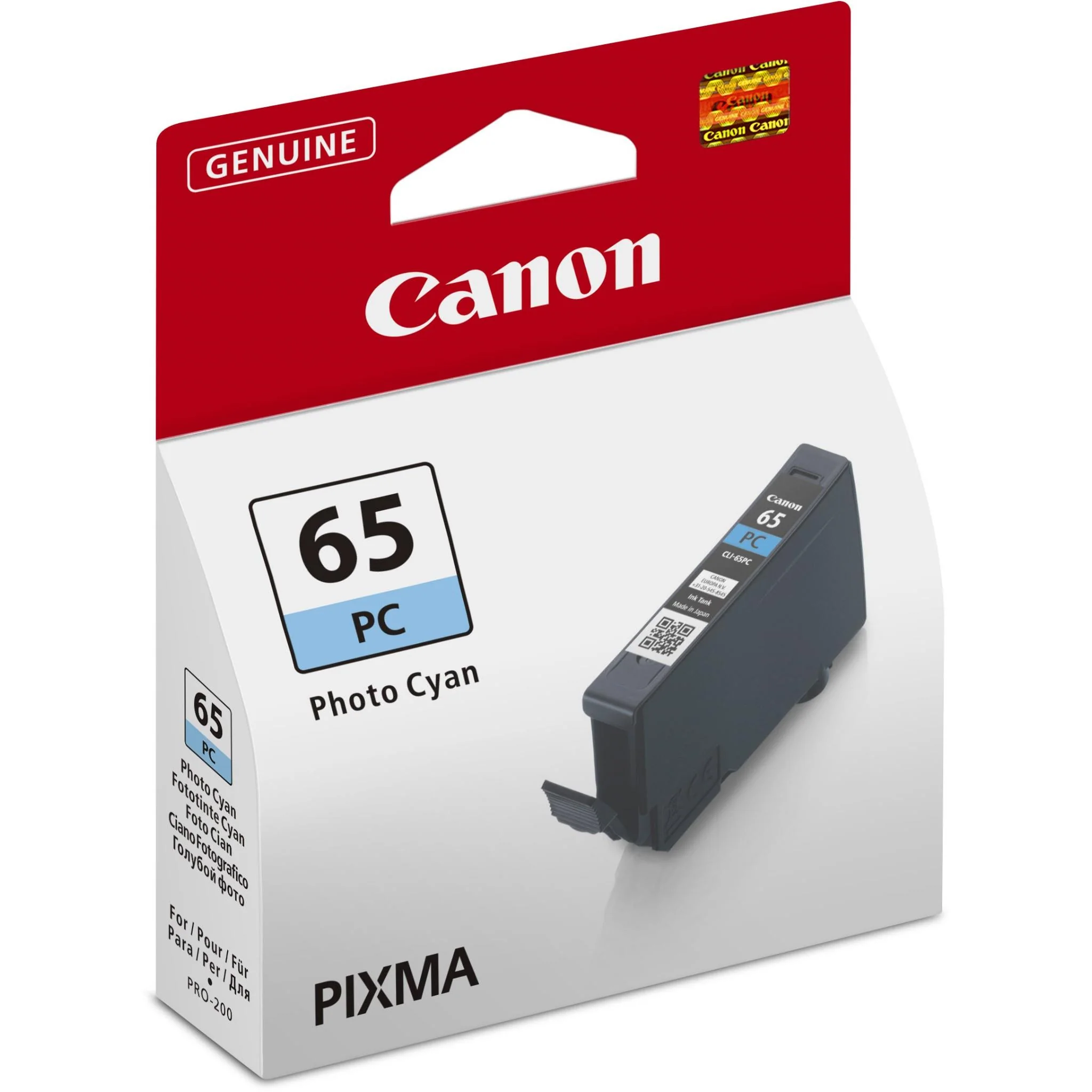 Canon CLI-65PC Ink Cartridge (Photo Cyan) - Image 2
