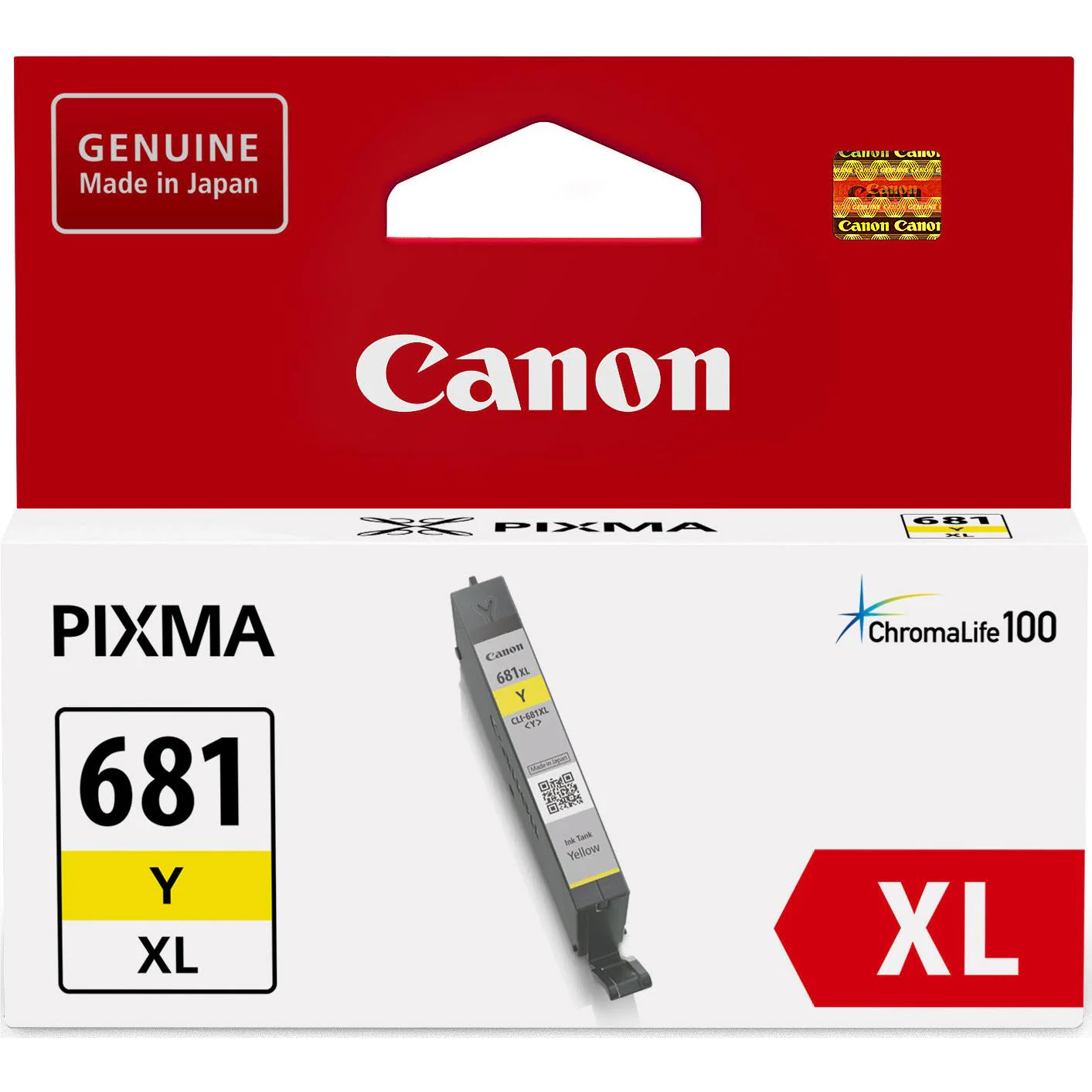 Canon Pixma Ink Cartridge CLI-681XL (Yellow)
