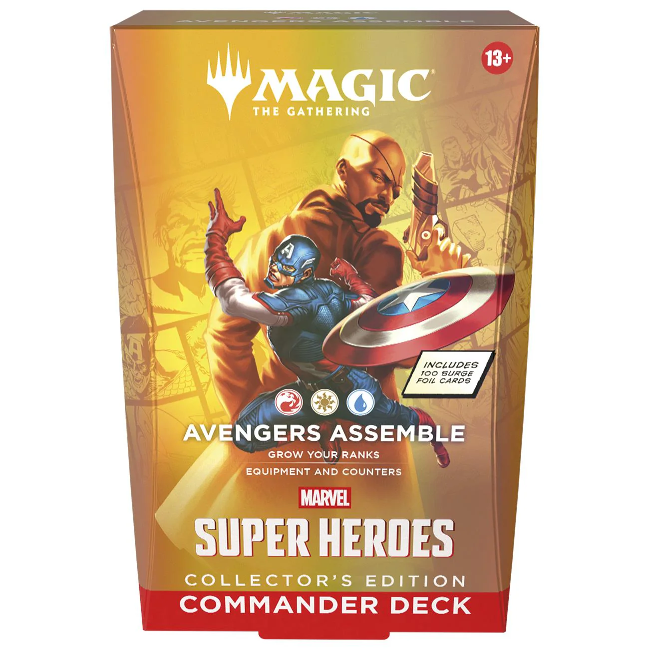 Magic The Gathering Trading Card Game: Marvel Super Heroes - Commander Deck Collector's Edition - Image 5