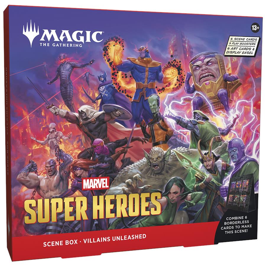 Magic The Gathering Trading Card Game: Marvel Super Heroes - Scene Box - Image 2