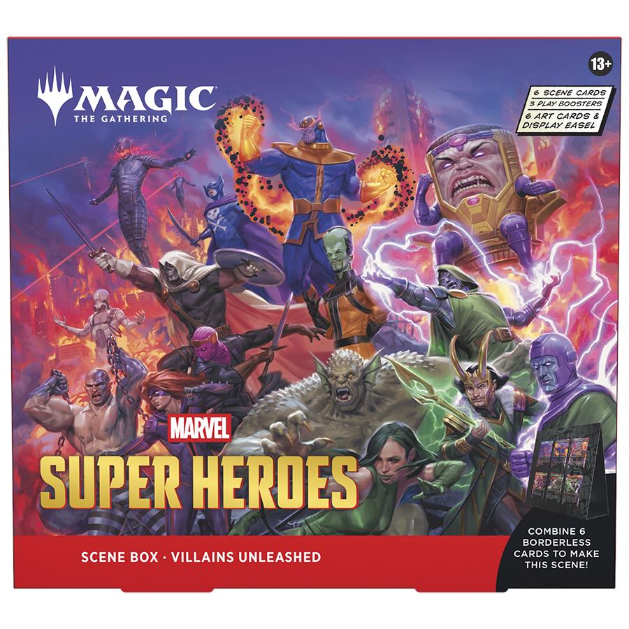 Magic The Gathering Trading Card Game: Marvel Super Heroes - Scene Box - Image 4