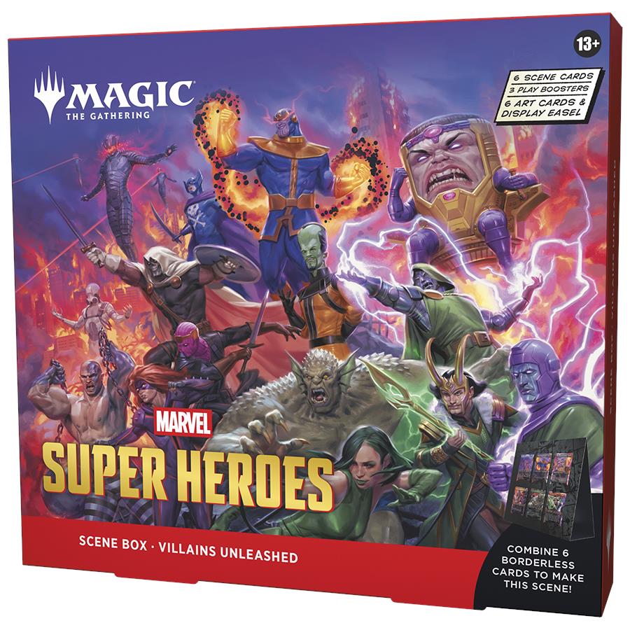 Magic The Gathering Trading Card Game: Marvel Super Heroes - Scene Box - Image 6