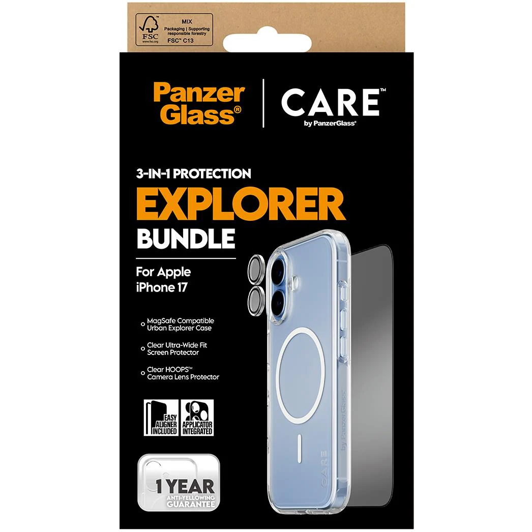 CARE by Panzer 3-in-1 Flagship Explorer Bundle for iPhone 17 - Image 4