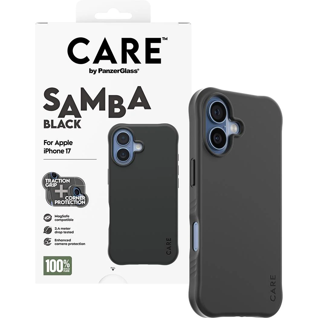 CARE by Panzer Samba Case for iPhone 17 (Black) - Image 3