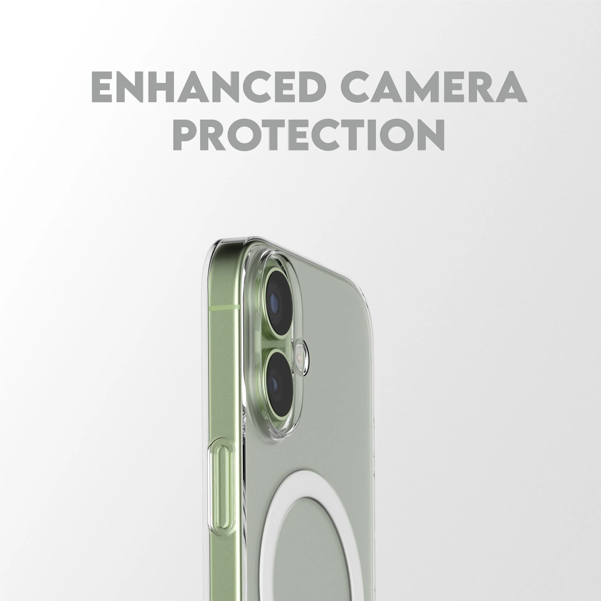 CARE by Panzer Slim Case for Apple iPhone 17 (Clear) - Image 7