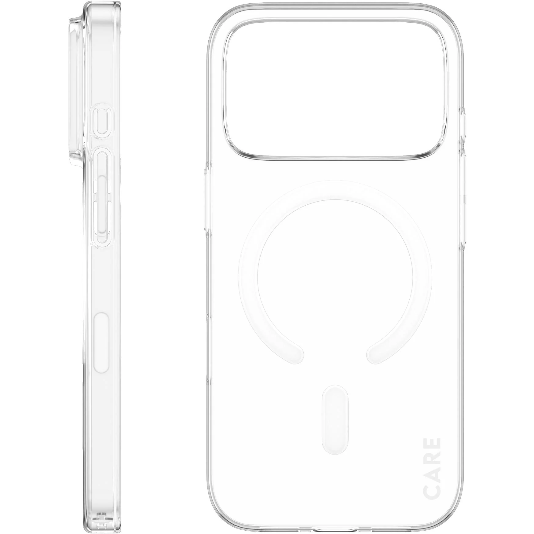 CARE by Panzer Slim Case for Apple iPhone 17 Pro (Clear) - Image 2