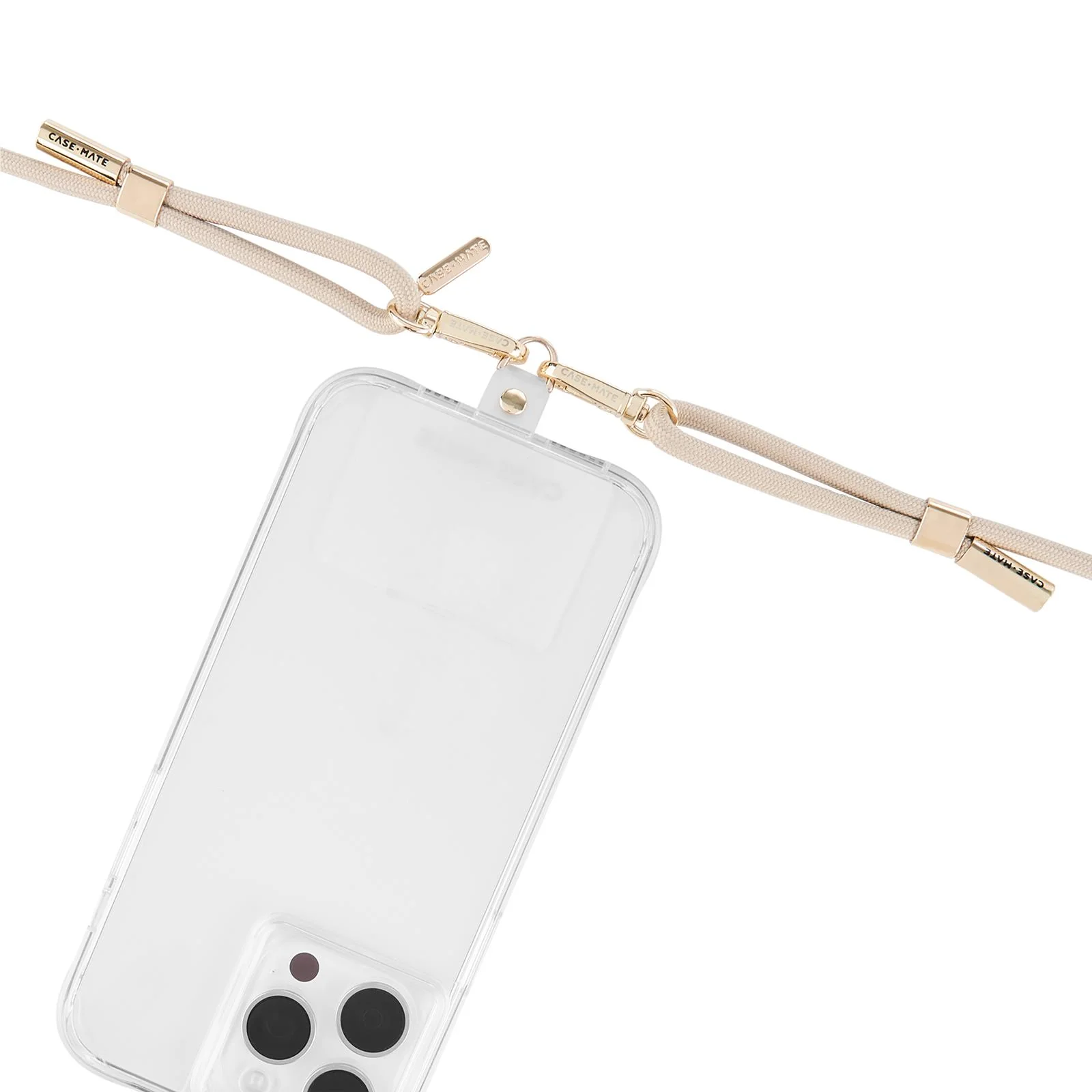 Case-Mate Crossbody Phone Strap (Taupe Rope) - Image 3