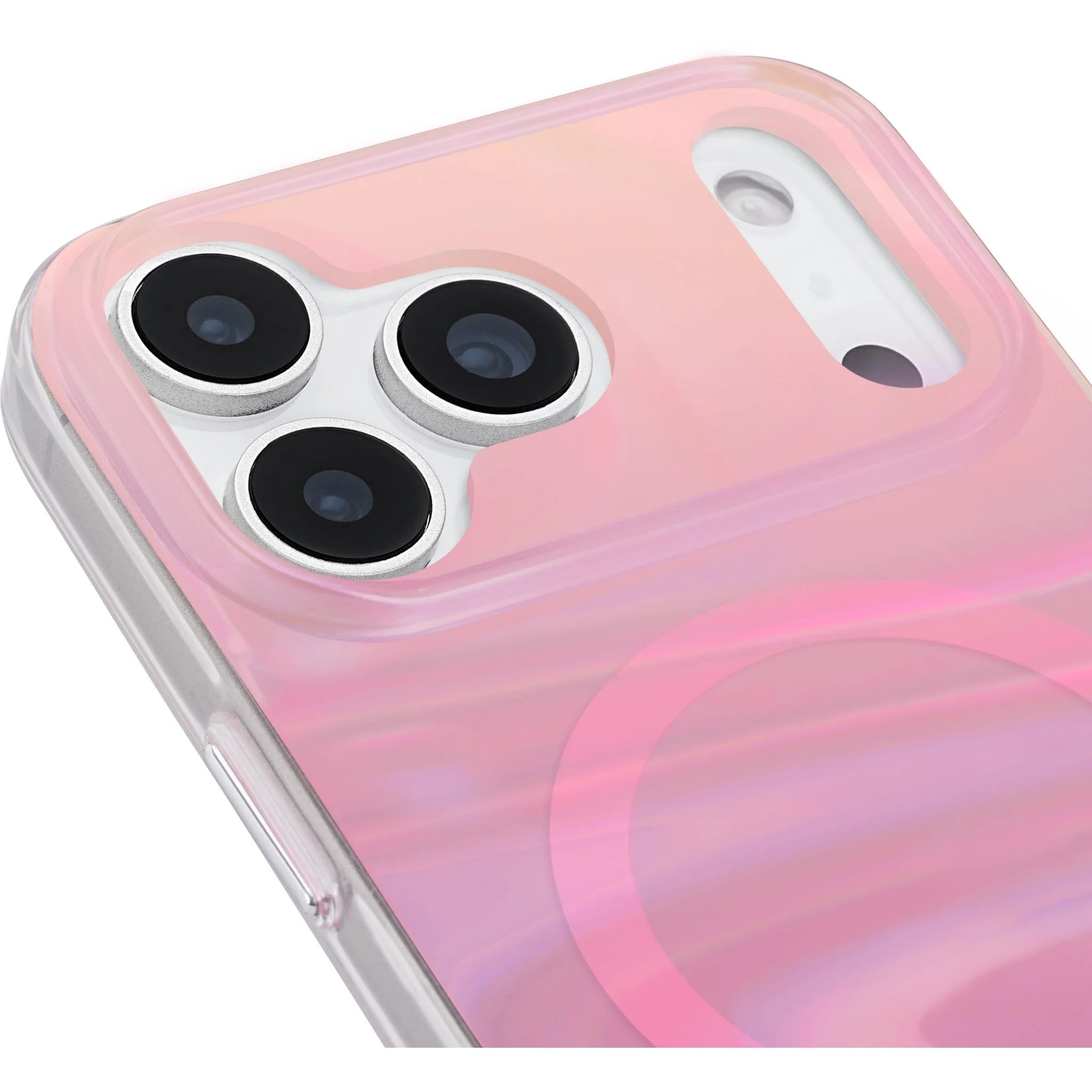 Case-Mate Peach Bubble MagSafe Case for iPhone 17 Pro Max (Iridescent) - Image 4