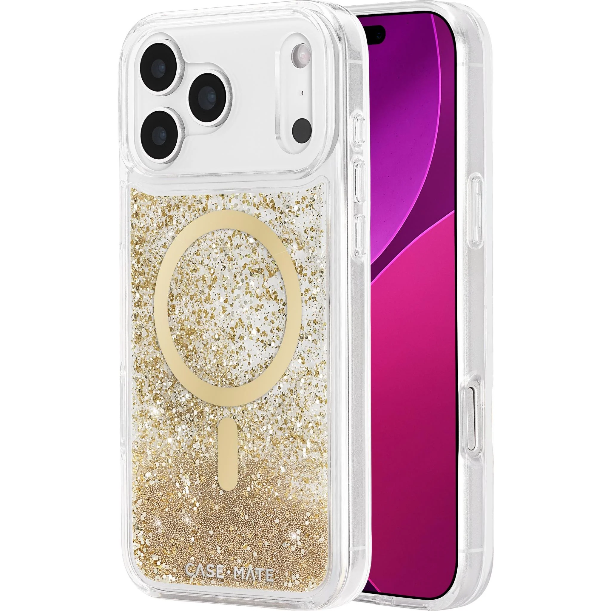 Case-Mate Waterfall MagSafe Case for iPhone 17 Pro Max (Gold) - Image 7