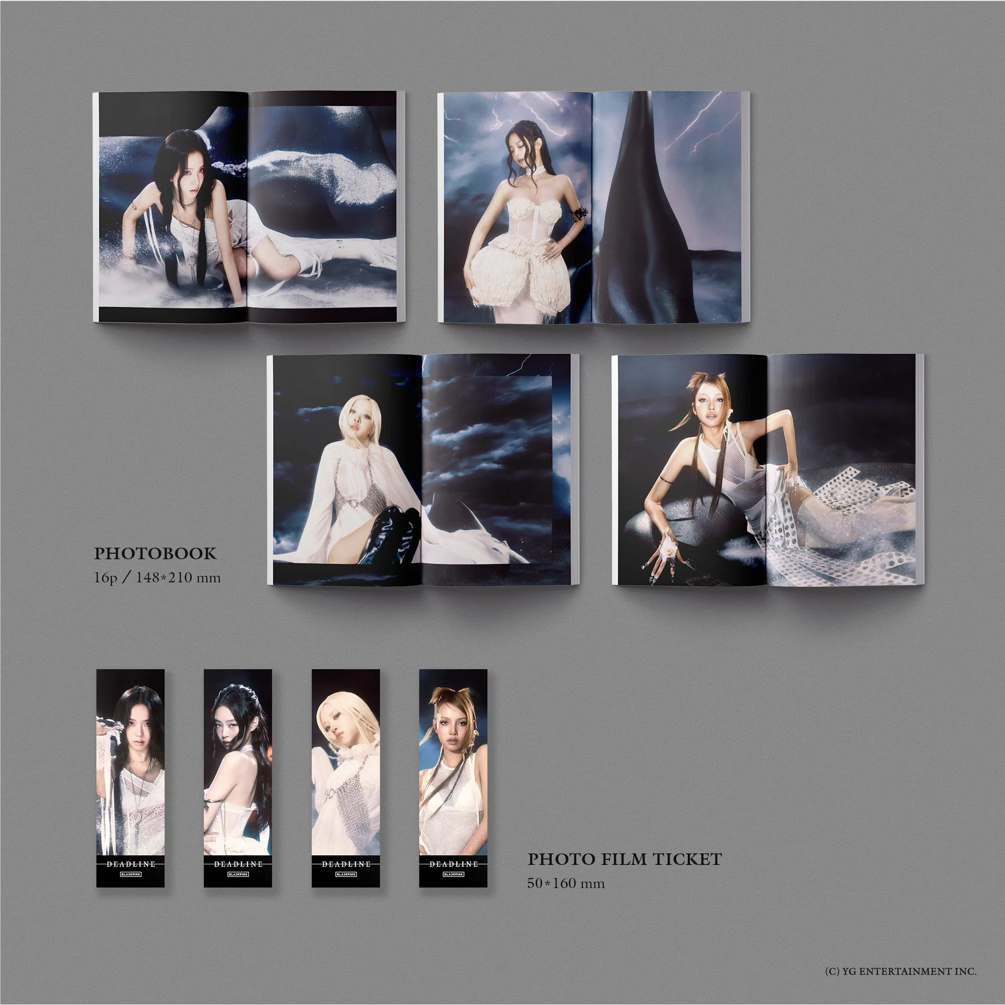 BLACKPINK 3rd MINI ALBUM [DEADLINE] SILVER Ver._JENNIE - Image 3