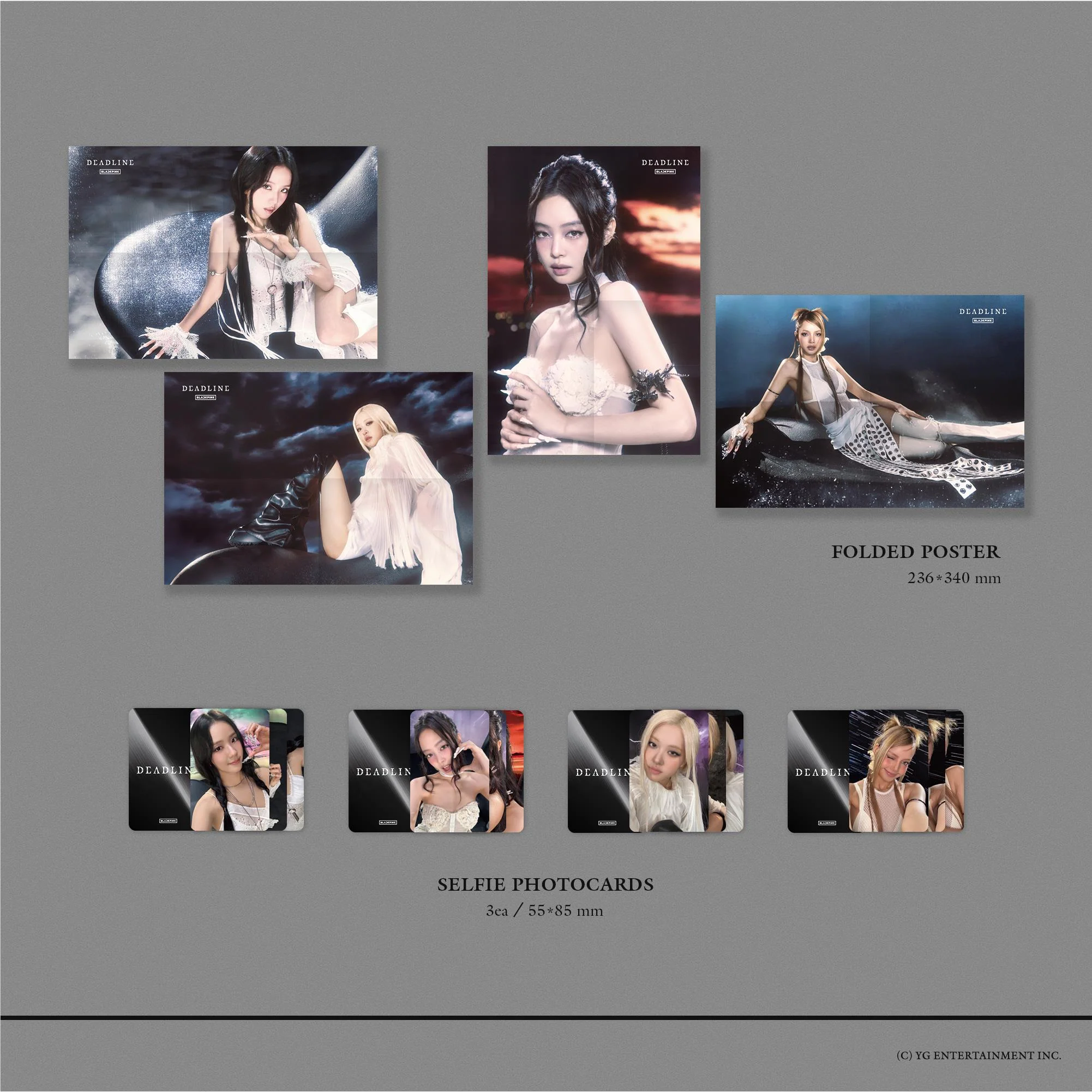 BLACKPINK 3rd MINI ALBUM [DEADLINE] SILVER Ver._JISOO - Image 4