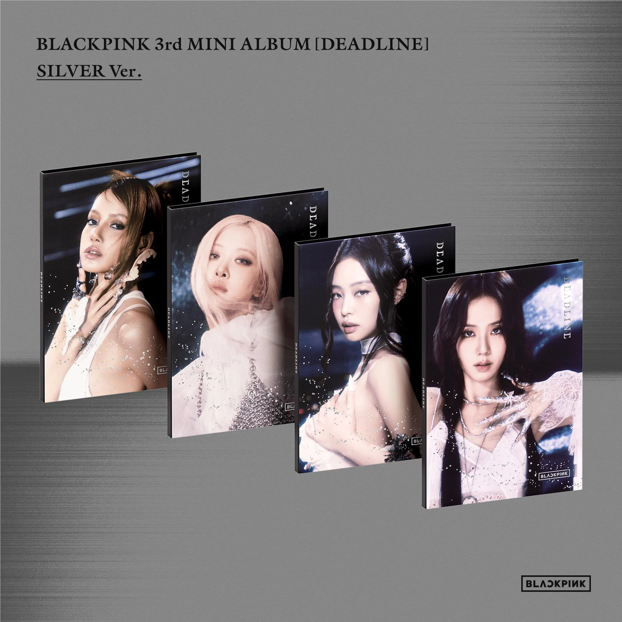BLACKPINK 3rd MINI ALBUM [DEADLINE] SILVER Ver._JISOO - Image 5