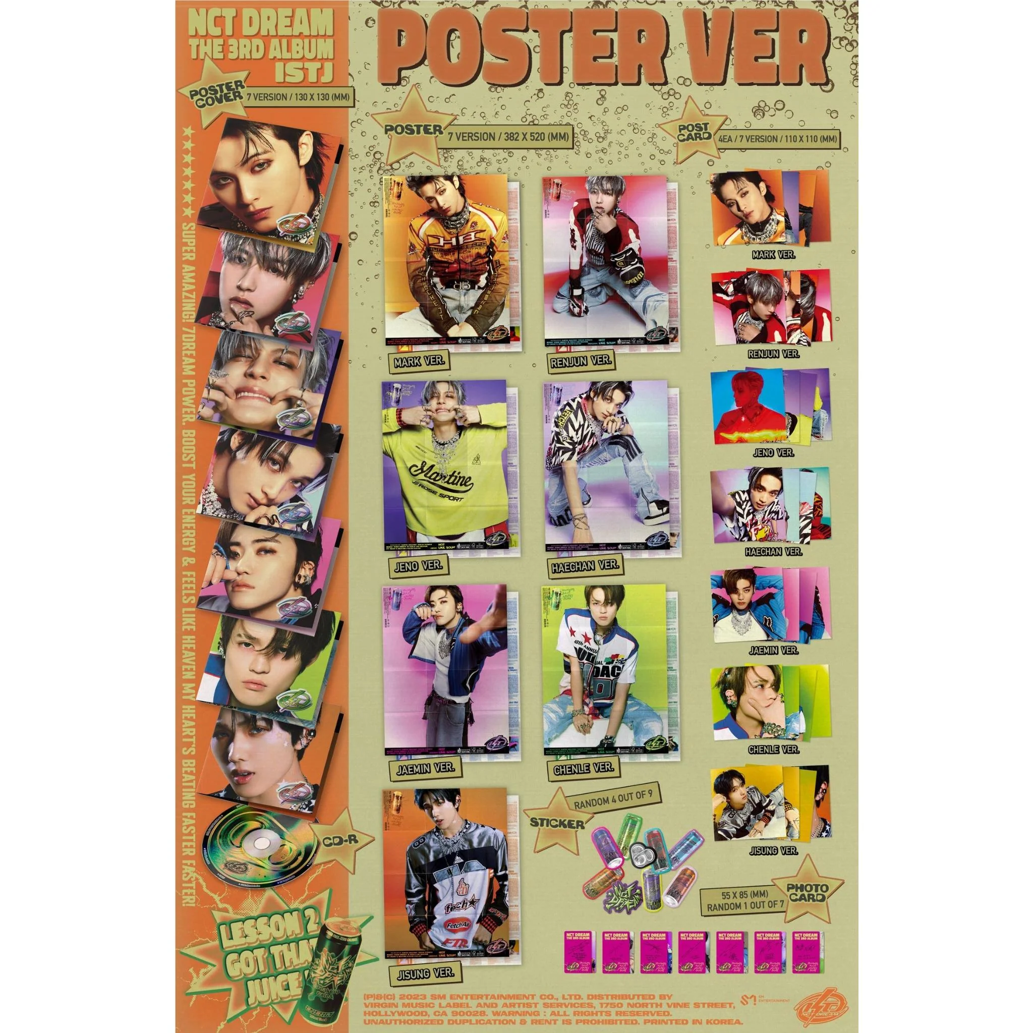 ISTJ (The 3rd Album) (Poster Version - Haechan)
