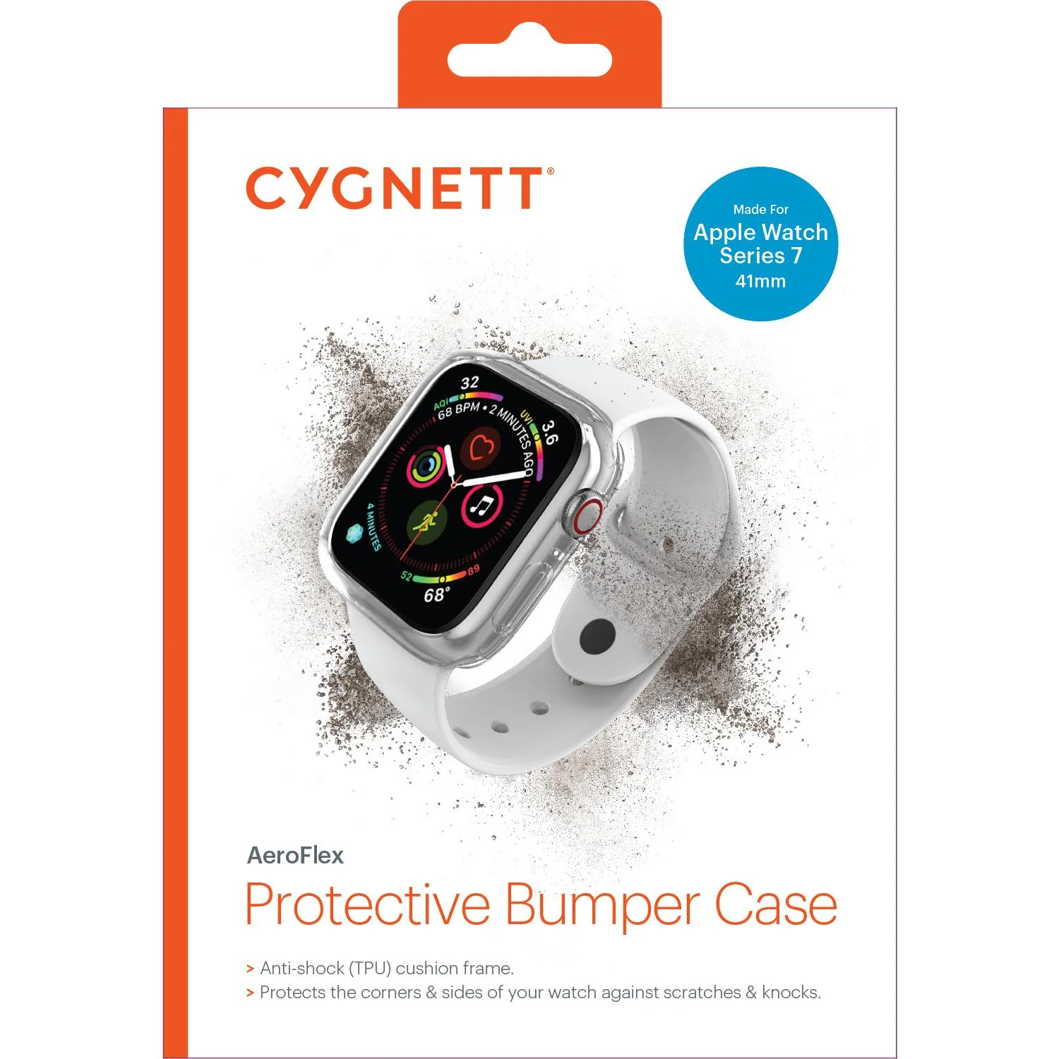 Cygnett AeroFlex Frame for Apple Watch Series 7 41mm - Image 7