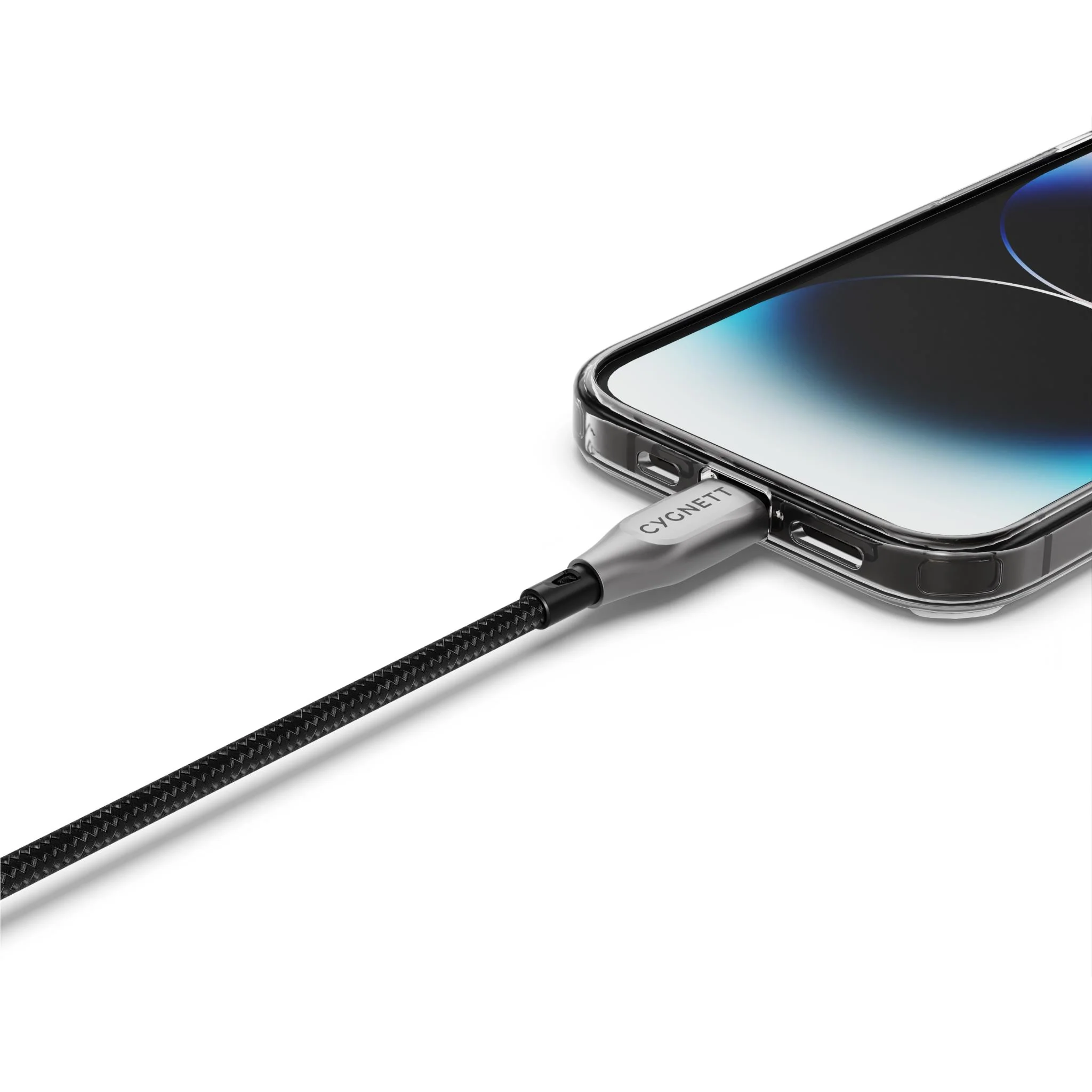 Cygnett Armoured Lightning to USB-A Cable (50cm) [Black] - Image 2