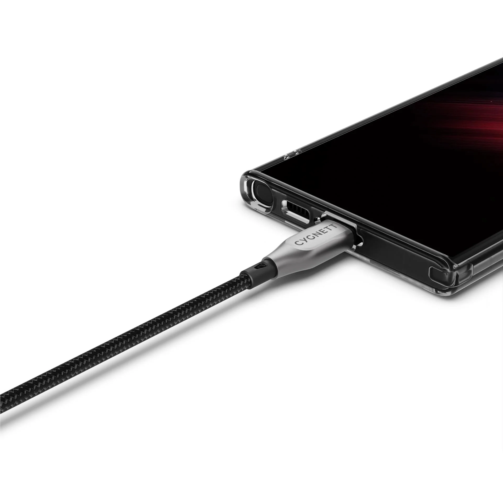 Cygnett Armoured USB-C to USB-C Cable (3m) [Black] - Image 2