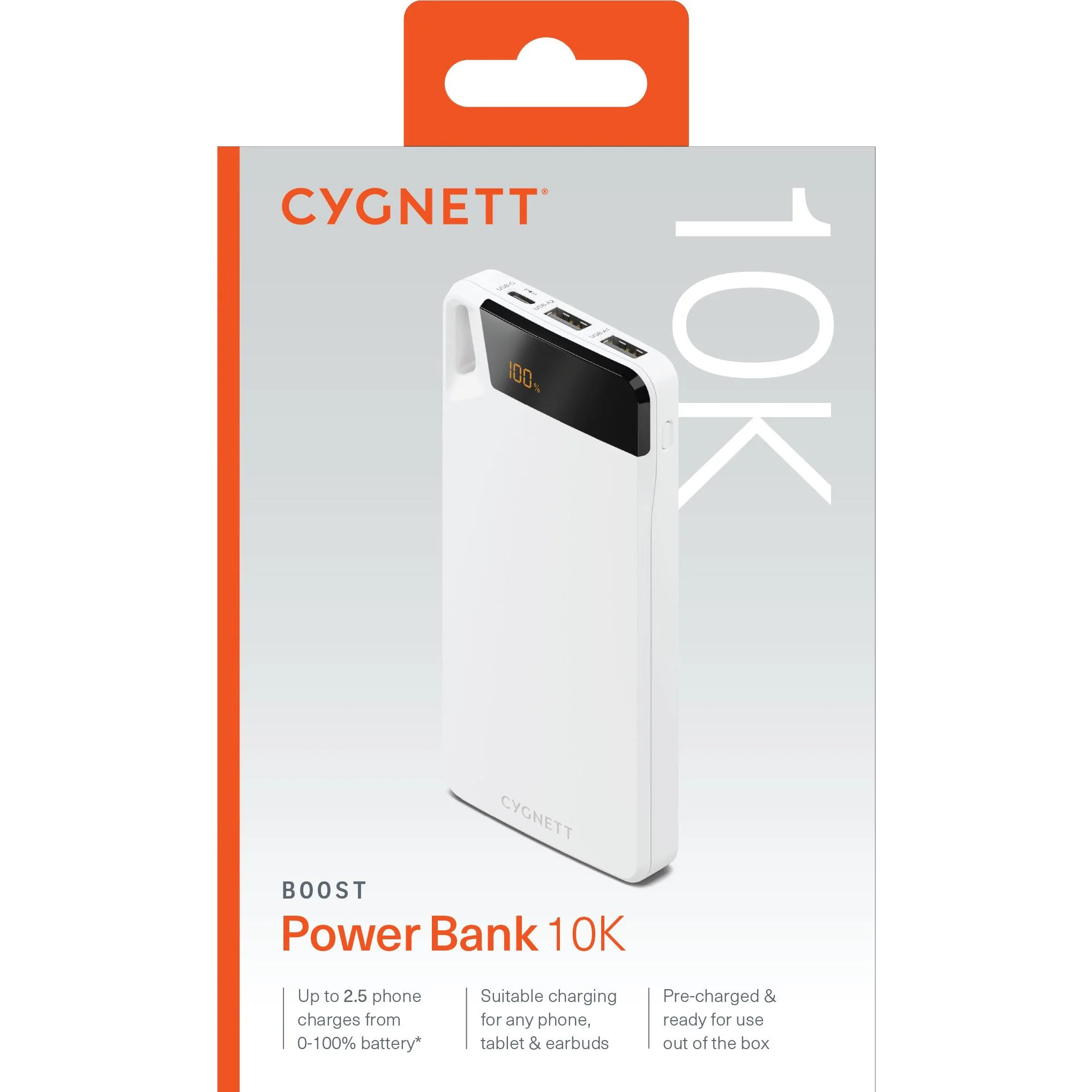 Cygnett Boost V4 Power Bank [10K] (White) - Image 7