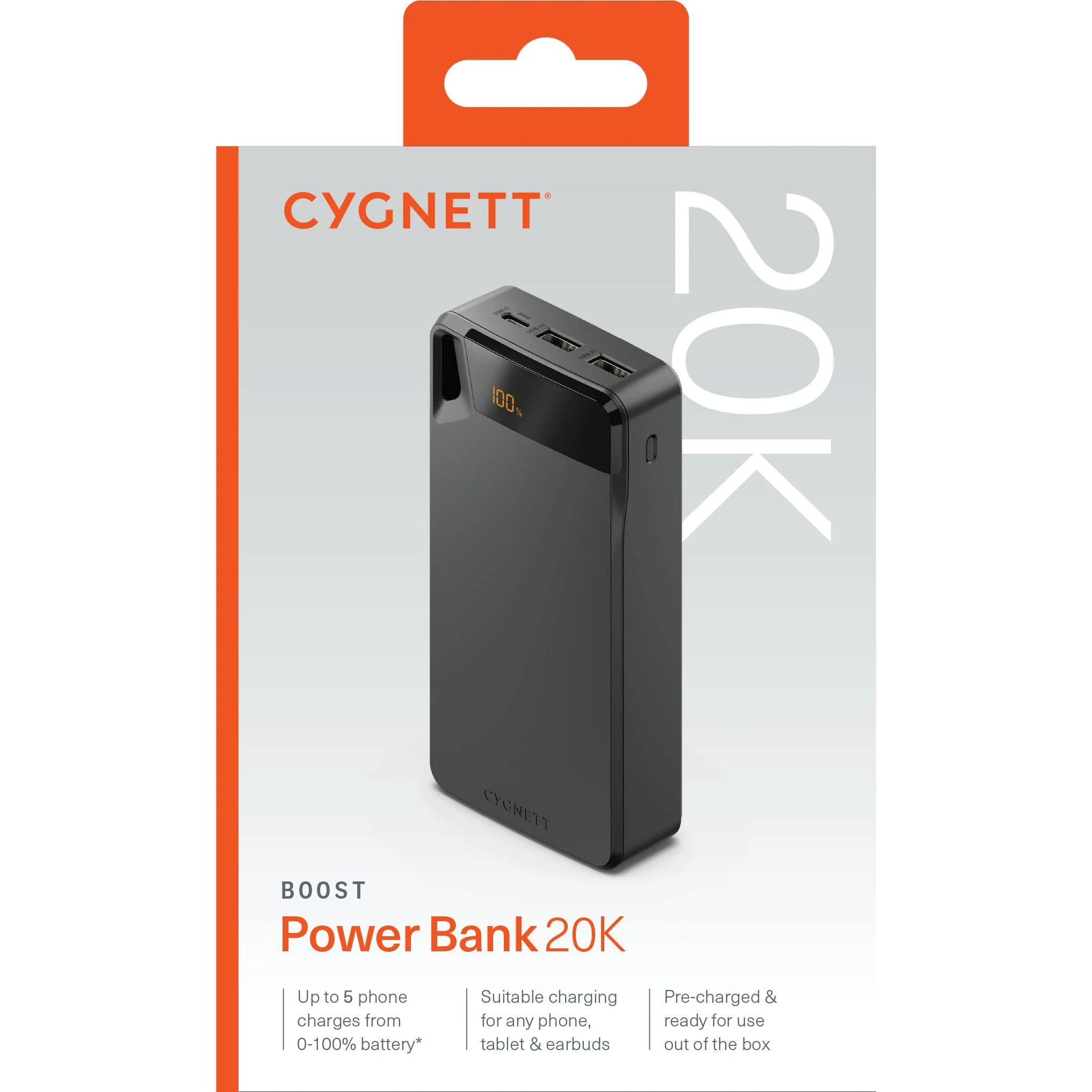 Cygnett Boost V4 Power Bank [20K] (Black) - Image 7