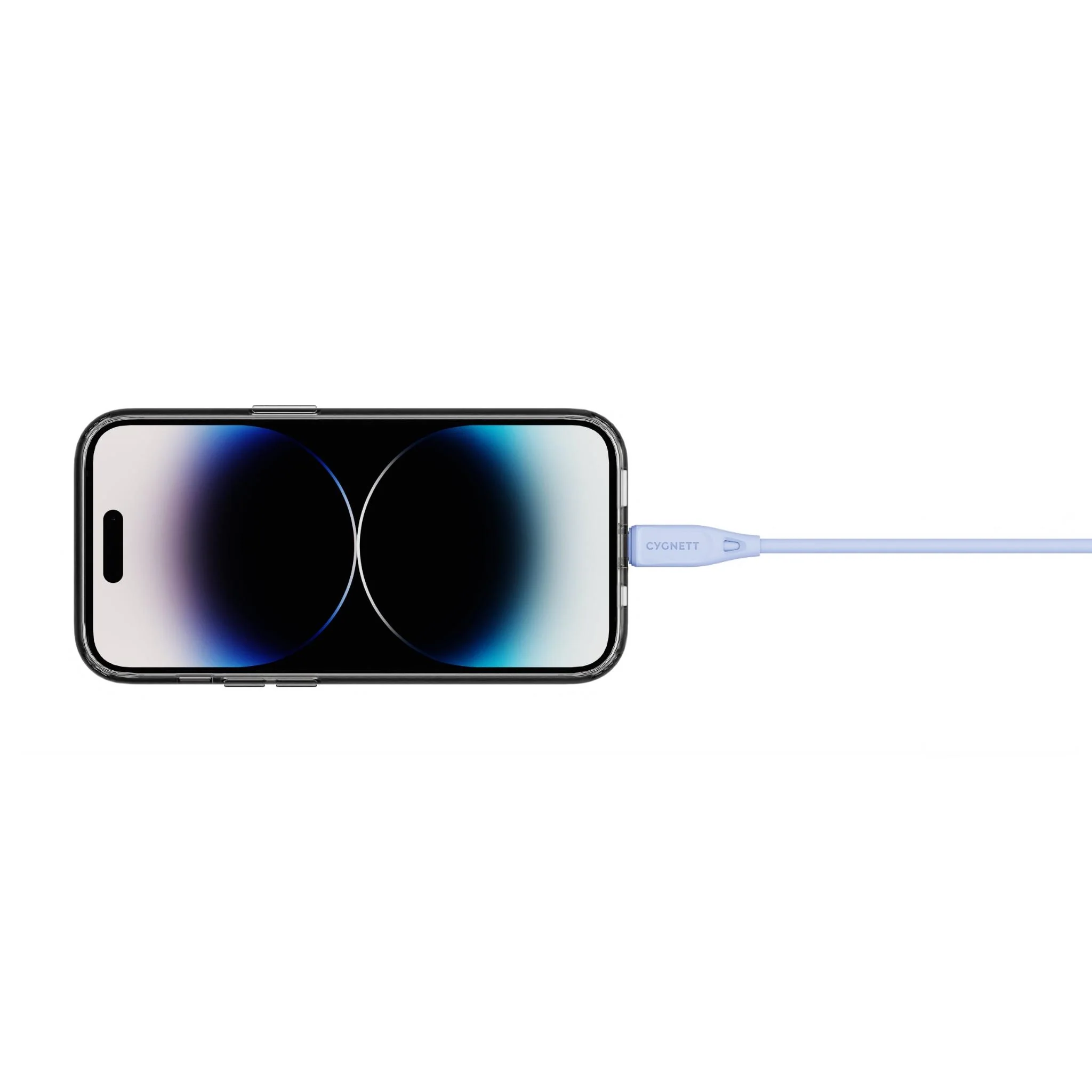 Cygnett Charge & Connect Lightning to USB-C Cable V2 1.2m (Blue) - Image 2