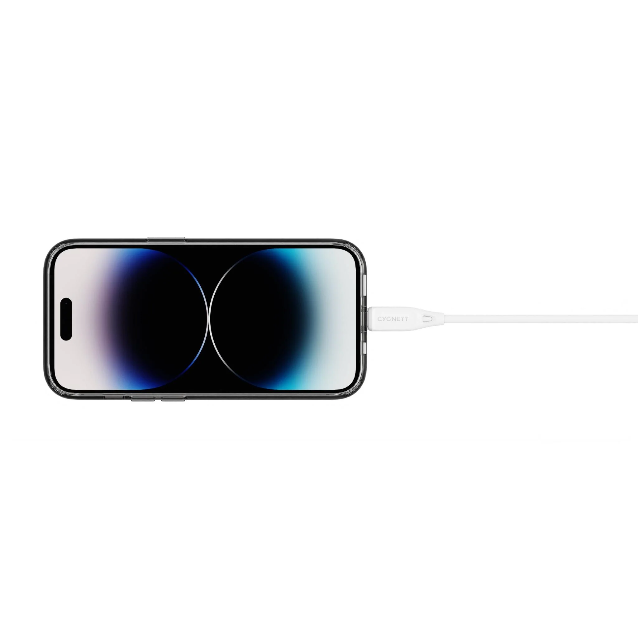 Cygnett Charge & Connect Lightning to USB-C Cable V2 2.2m (White) - Image 2