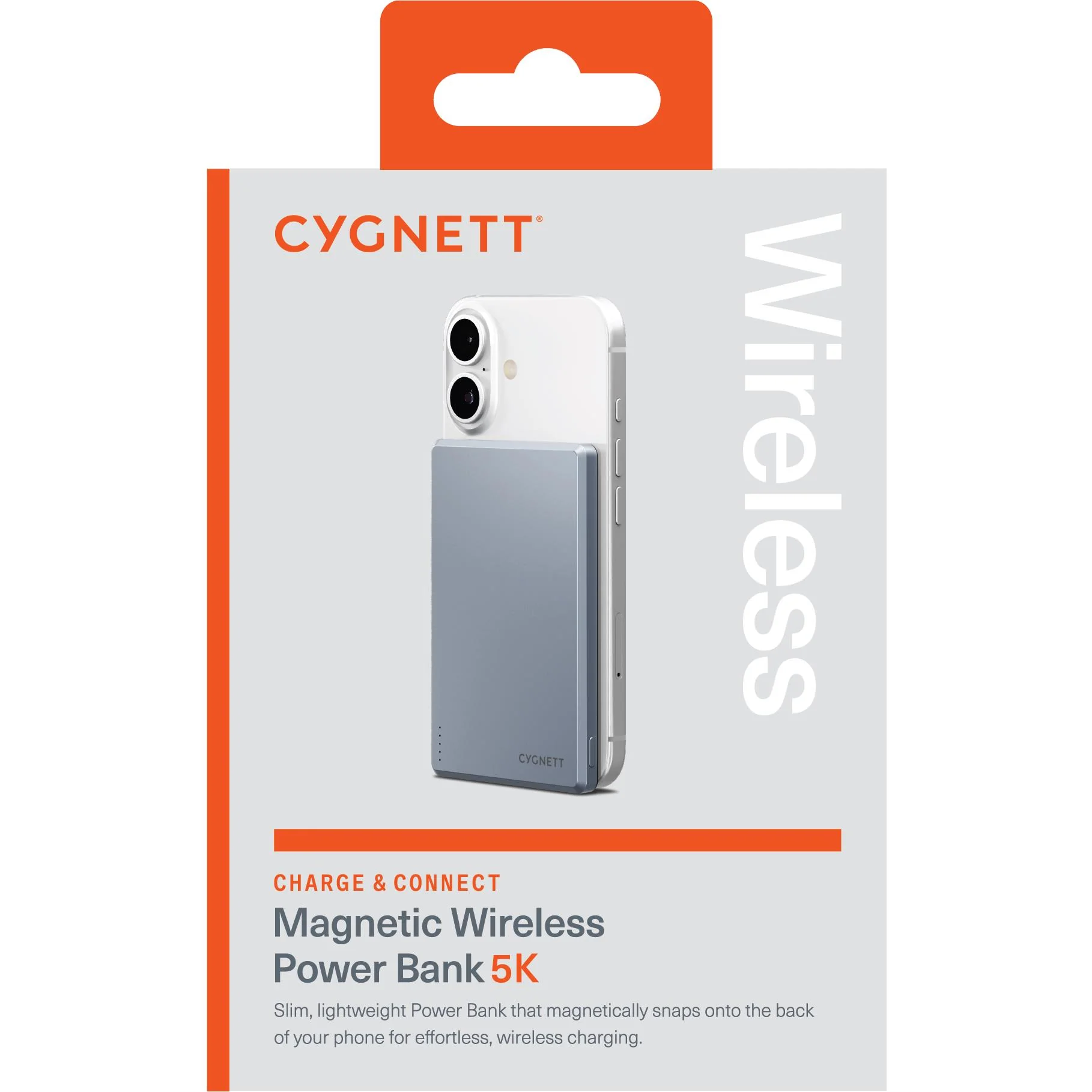 Cygnett Charge Connect Magnetic Slim Power Bank [5K] (Blue) - Image 8