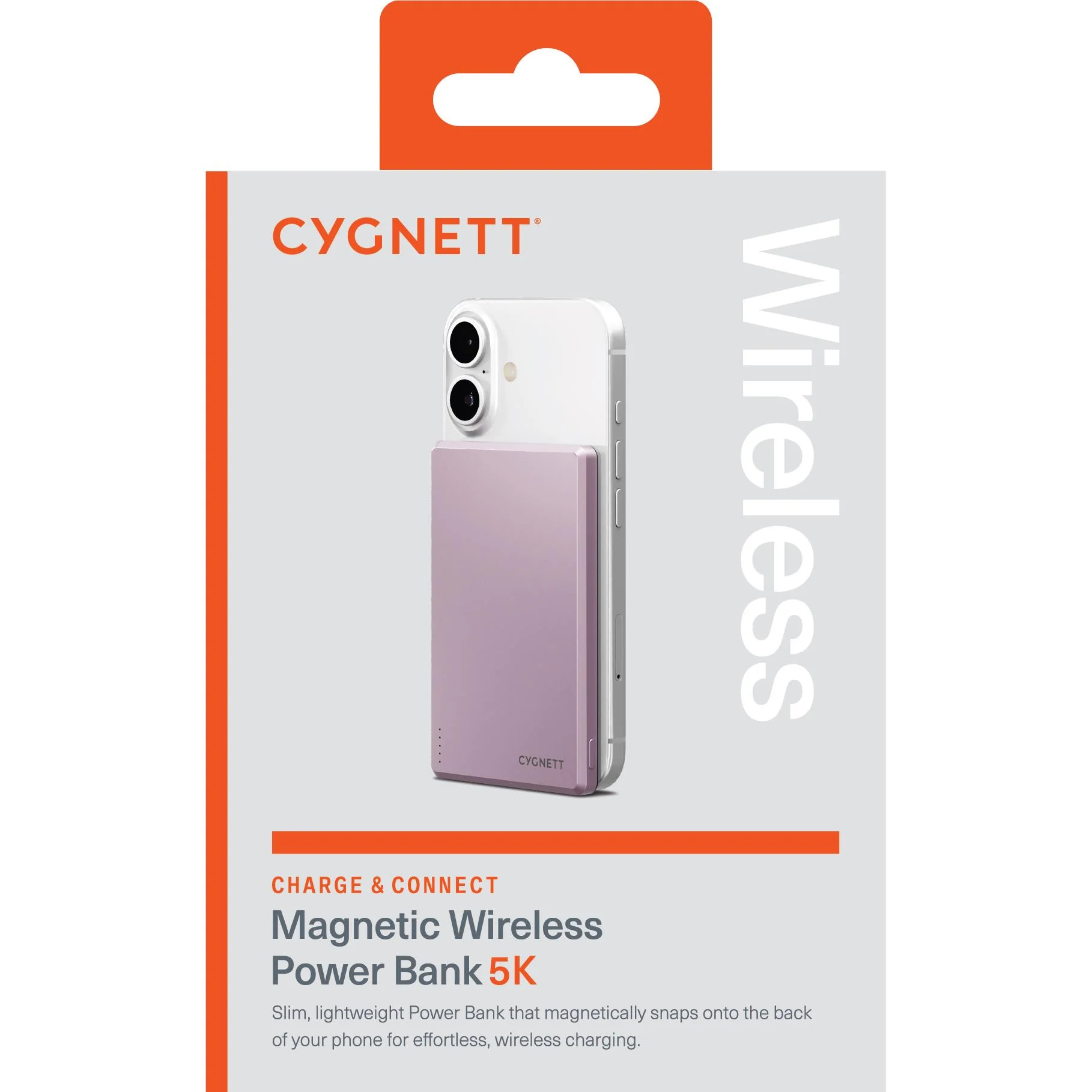 Cygnett Charge Connect Magnetic Slim Power Bank [5K] (Pink) - Image 8