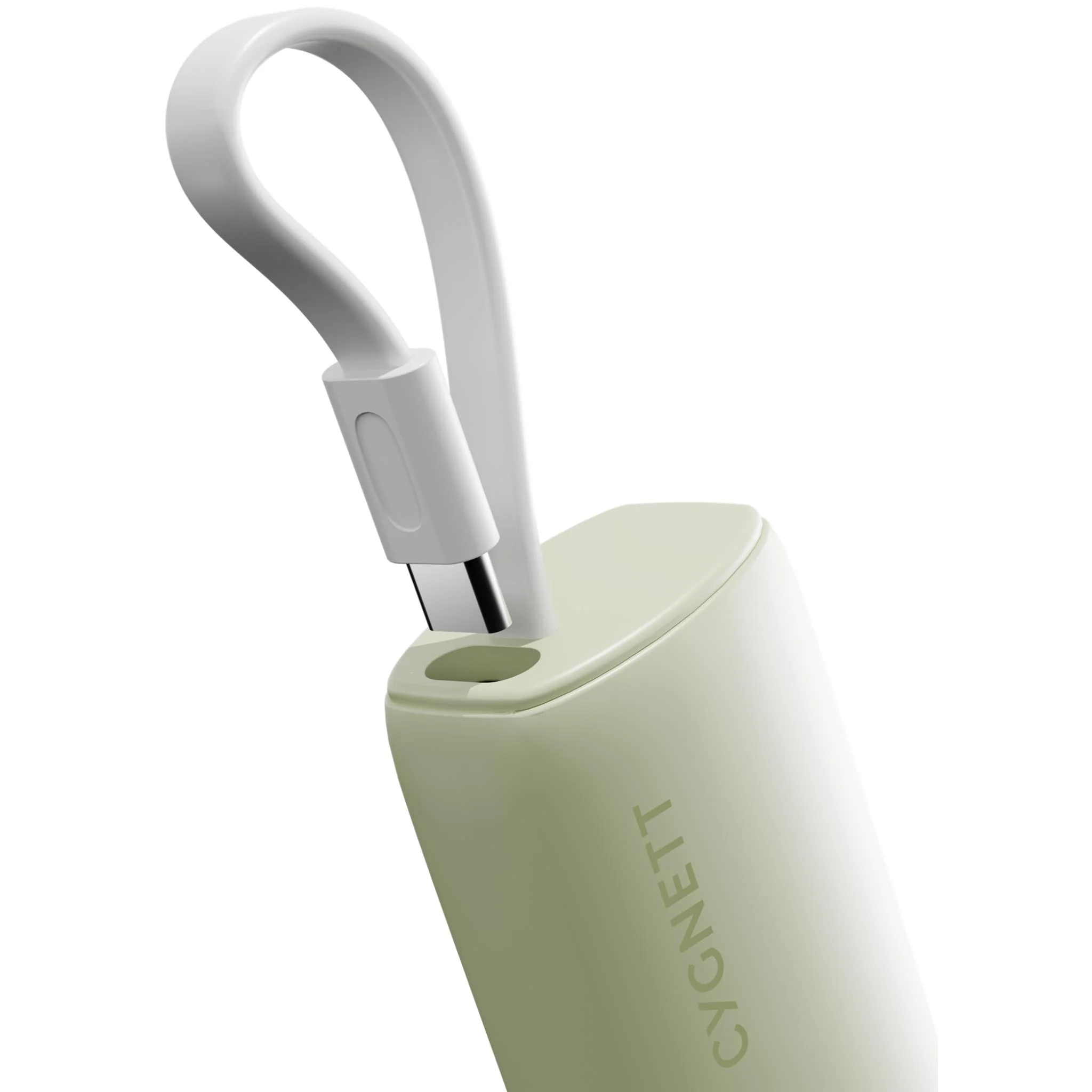 Cygnett Charge Connect Power Bank with Integrated USB-C Cable [5K] (Green) - Image 3