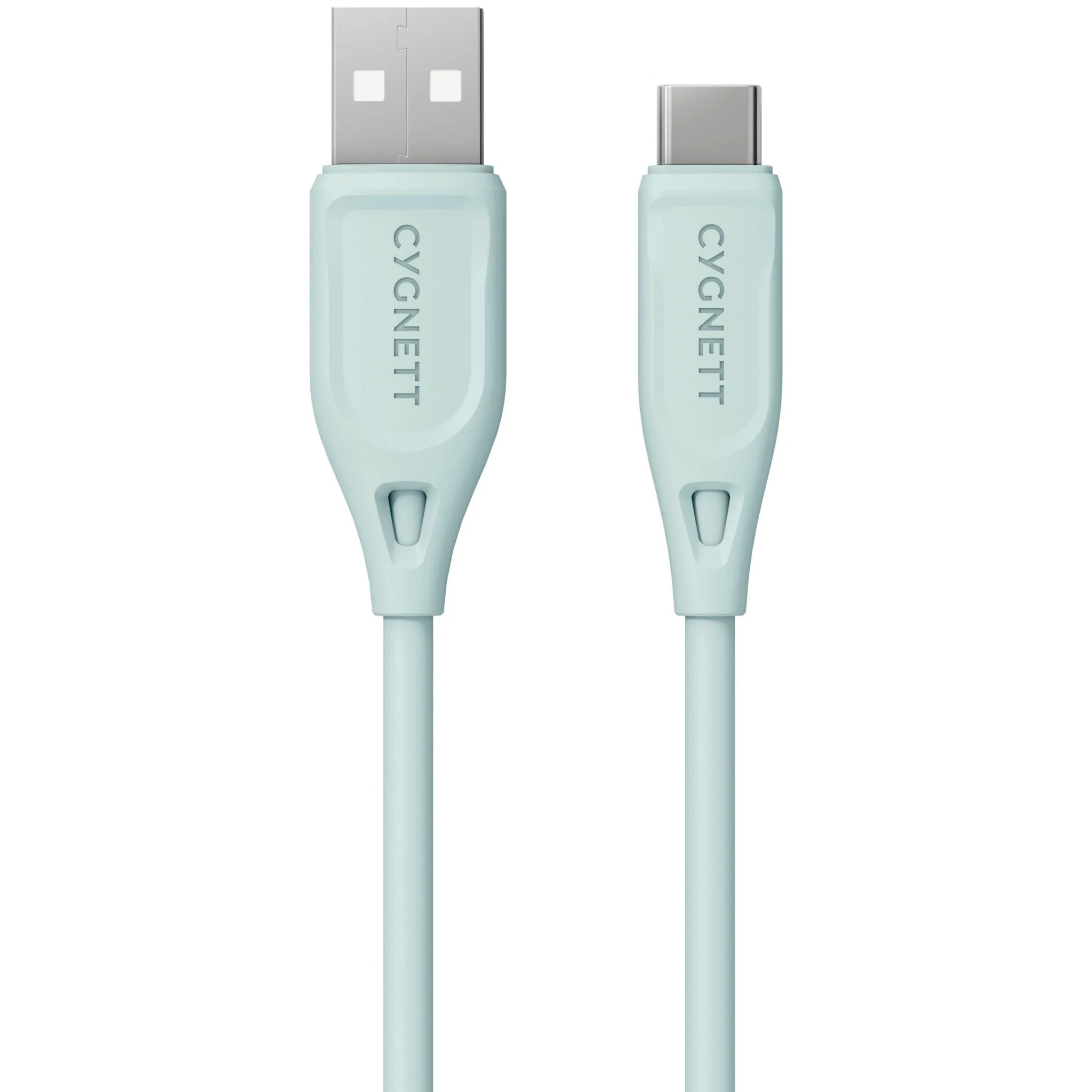 Cygnett Charge & Connect USB-C to USB-A 2.0 Cable V2 1.2m (Green)