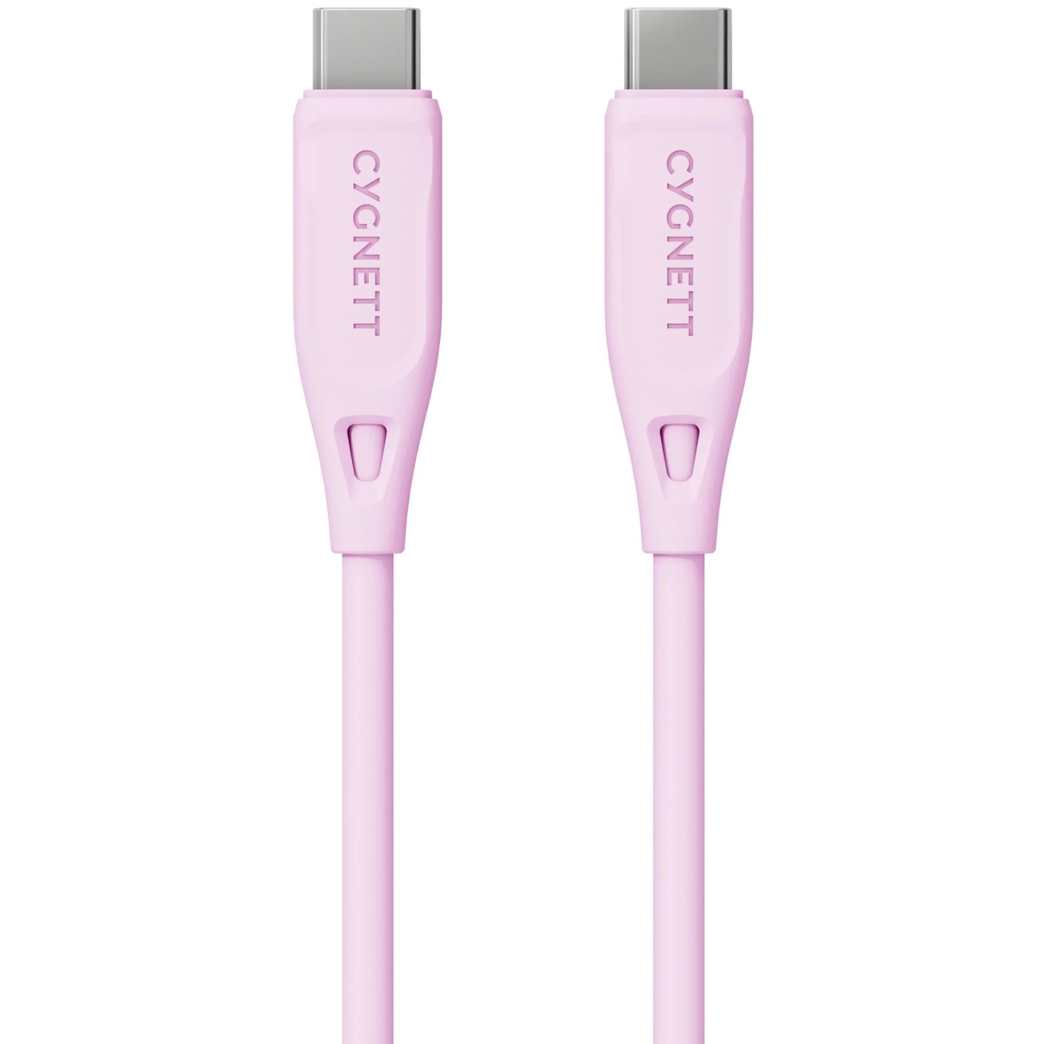 Cygnett Charge & Connect USB-C to USB-C 2.0 Cable V2 1.2m (Pink)