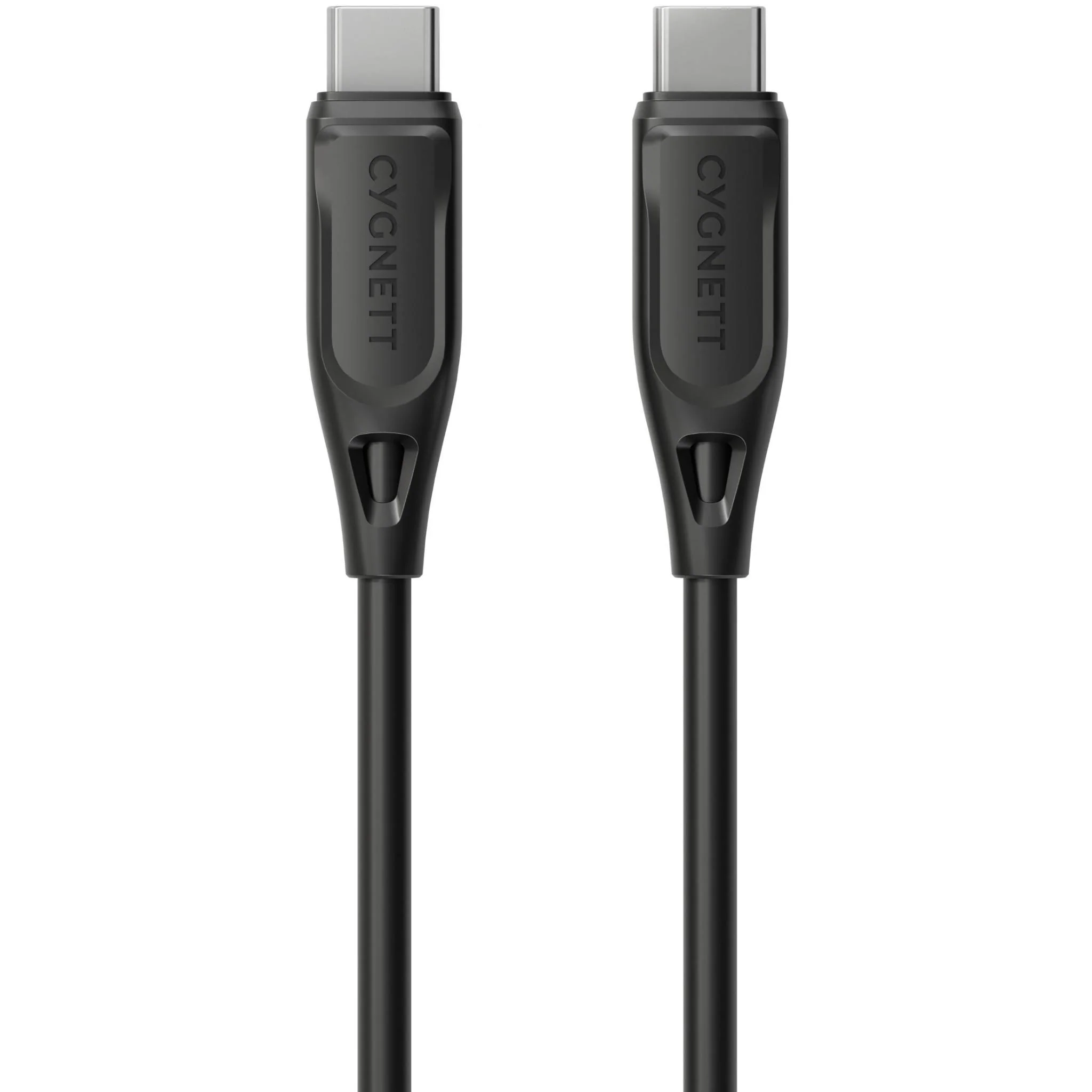 Cygnett Charge & Connect USB-C to USB-C 2.0 Cable V2 2.2m (Black)
