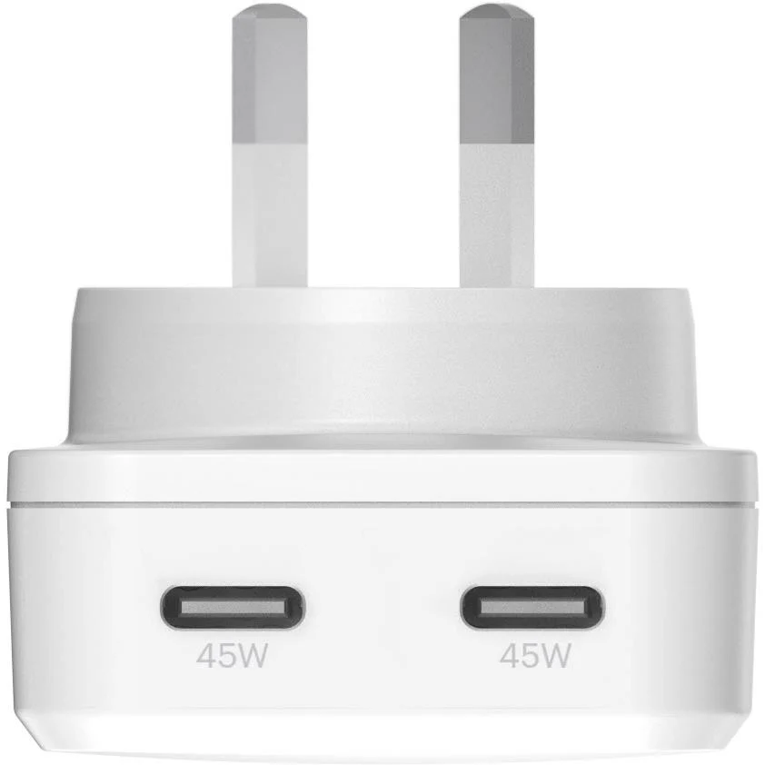 Cygnett ChargePlus Dual USB-C GaN Slim Wall Charger 45W - Image 2