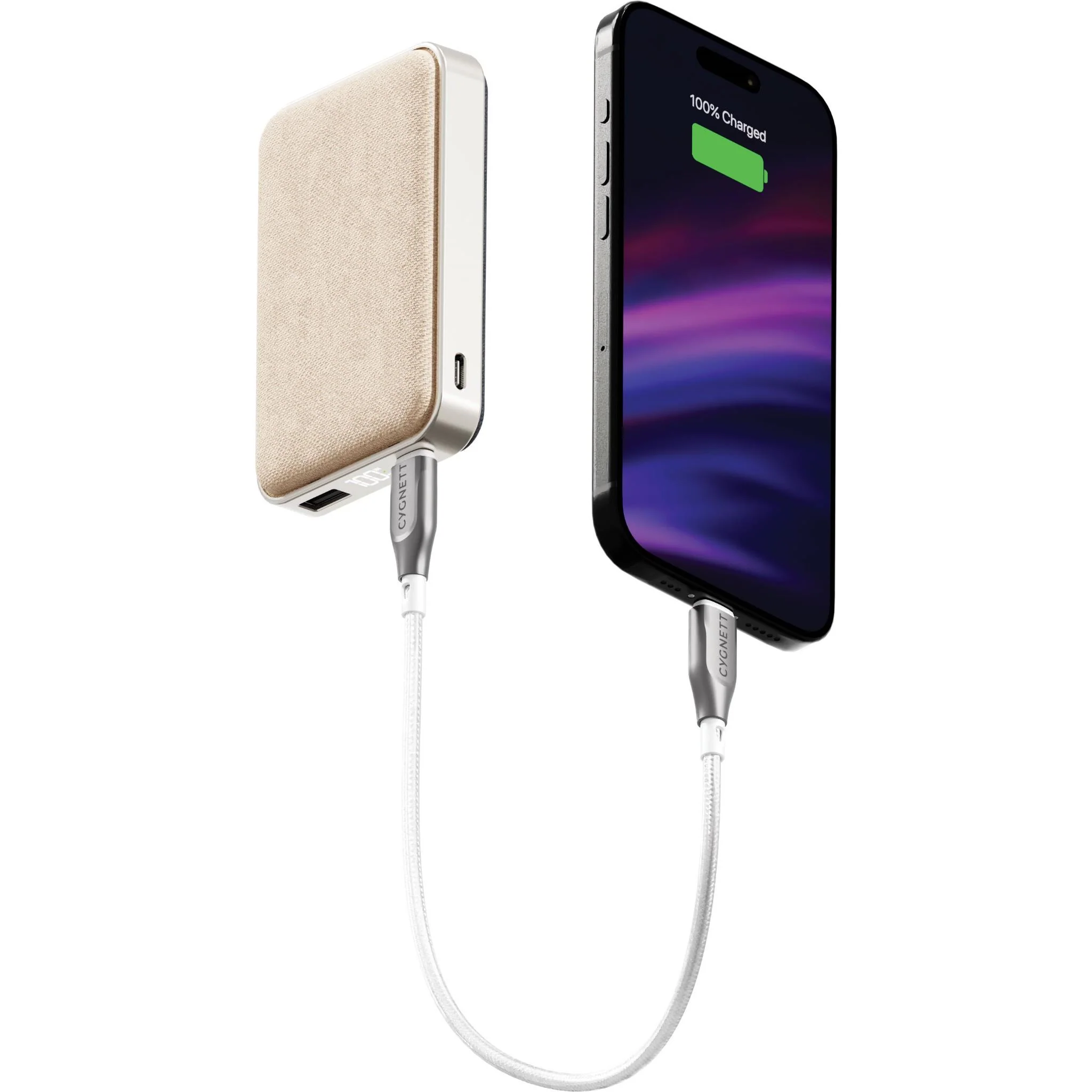 Cygnett ChargePro Power Bank [10K] (Champagne) - Image 3